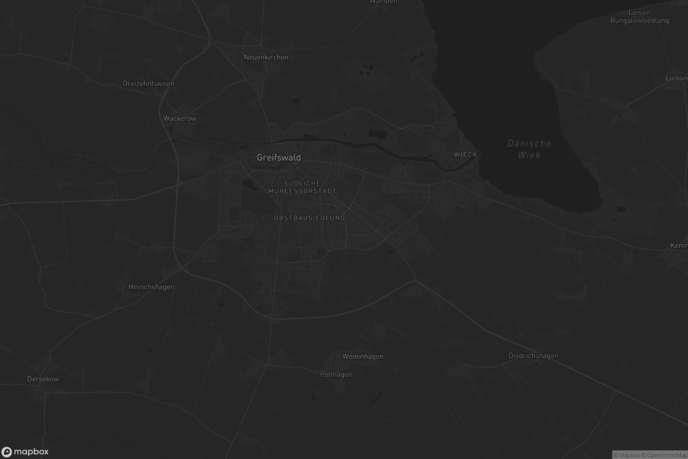 Karte von Schönwalde I