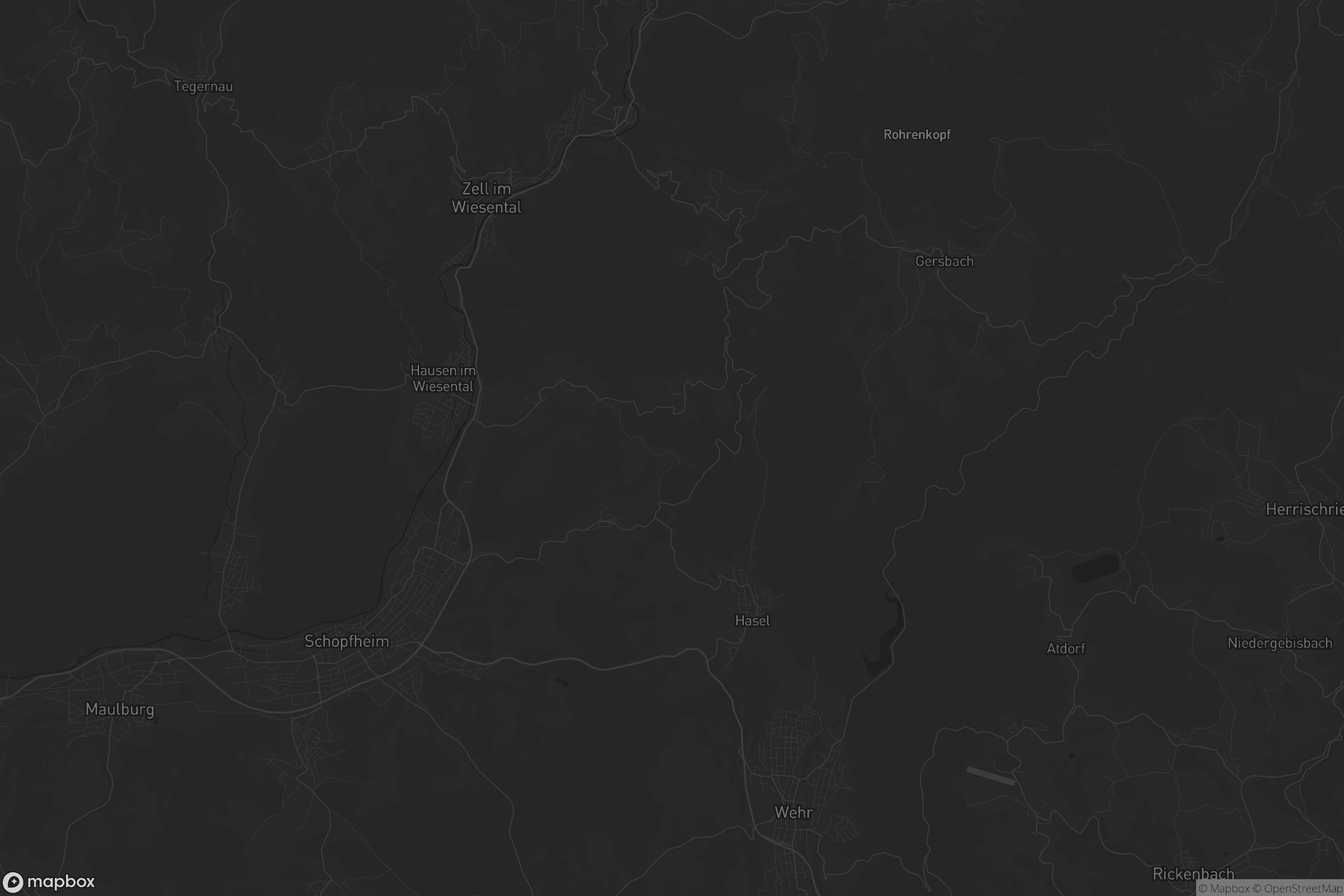 Karte von Schopfheim