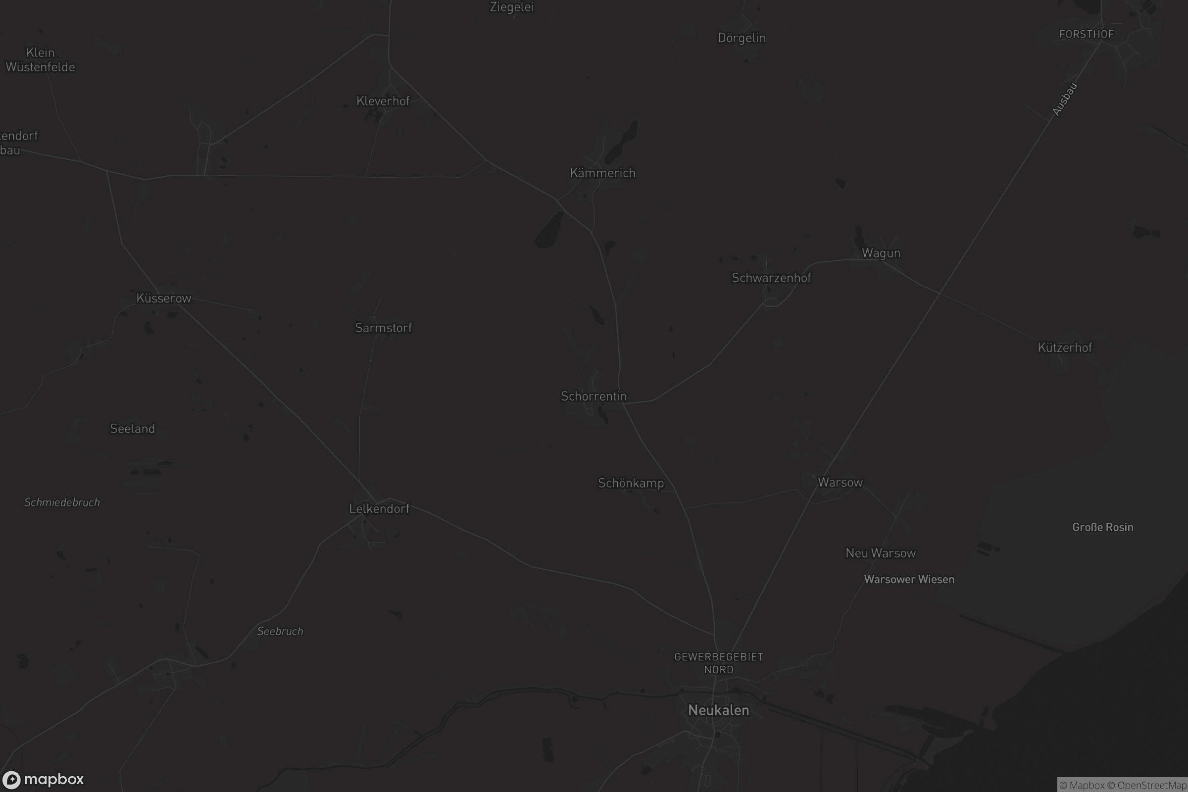 Karte von Schorrentin