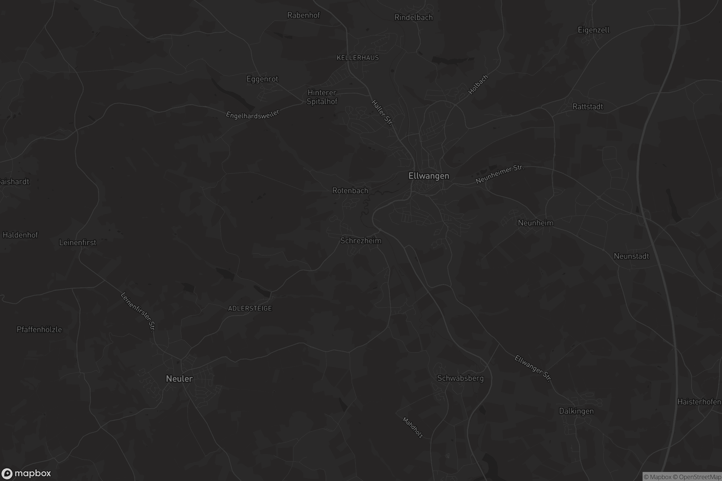 Karte von Schrezheim