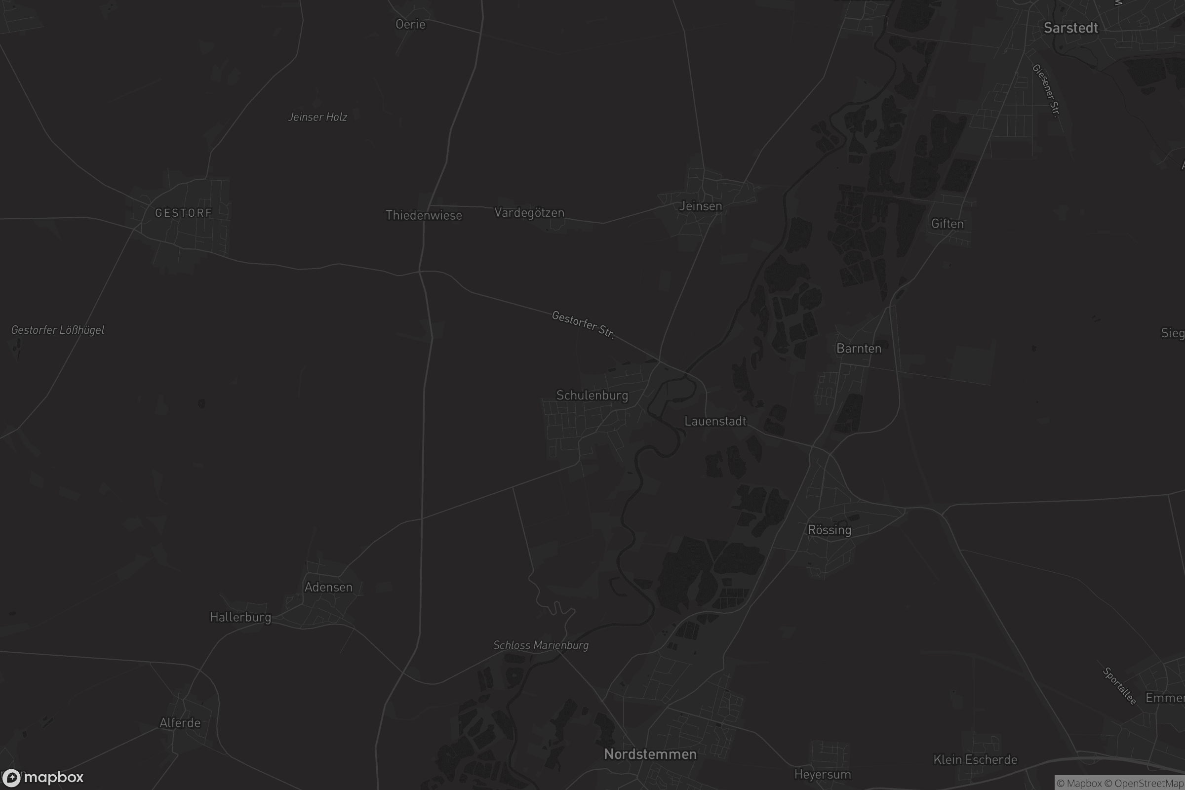 Karte von Schulenburg/Leine