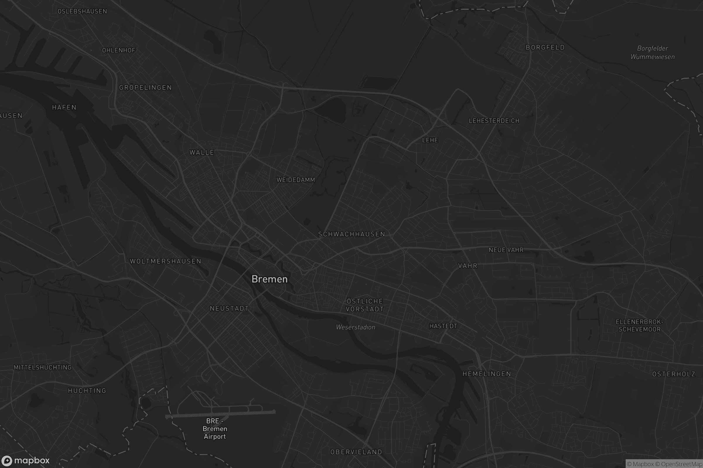 Karte von Schwachhausen