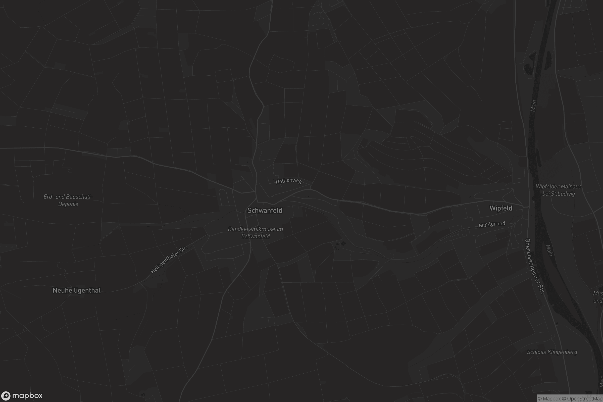 Karte von Schwanfeld (VGem)