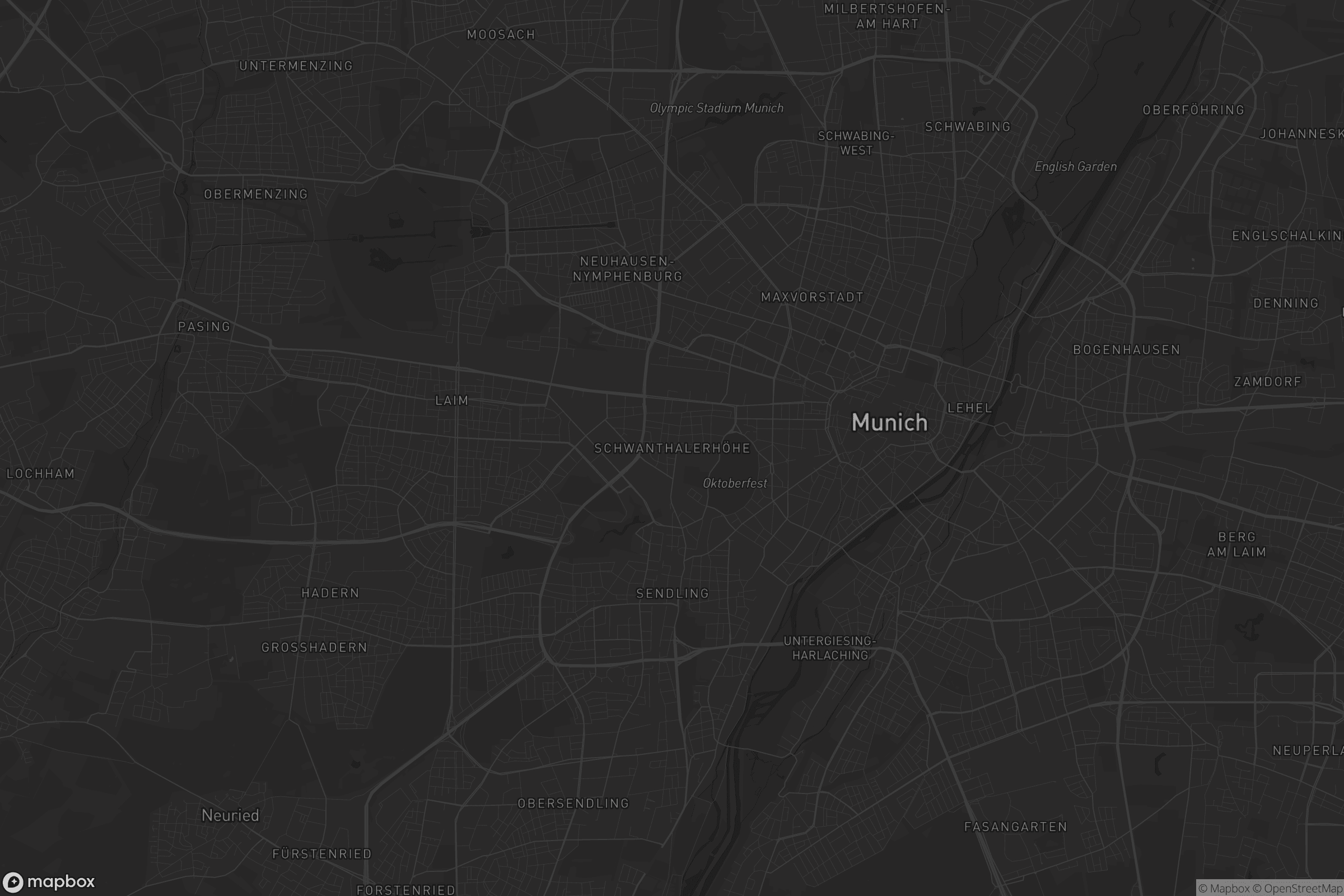 Karte von Schwanthalerhöhe