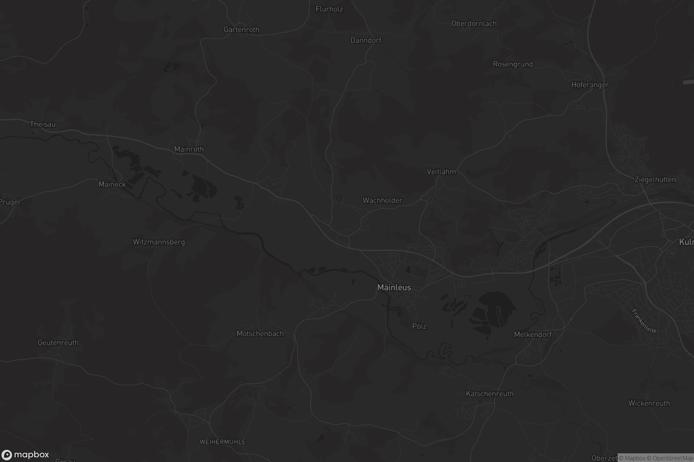 Karte von Schwarzach b. Kulmbach