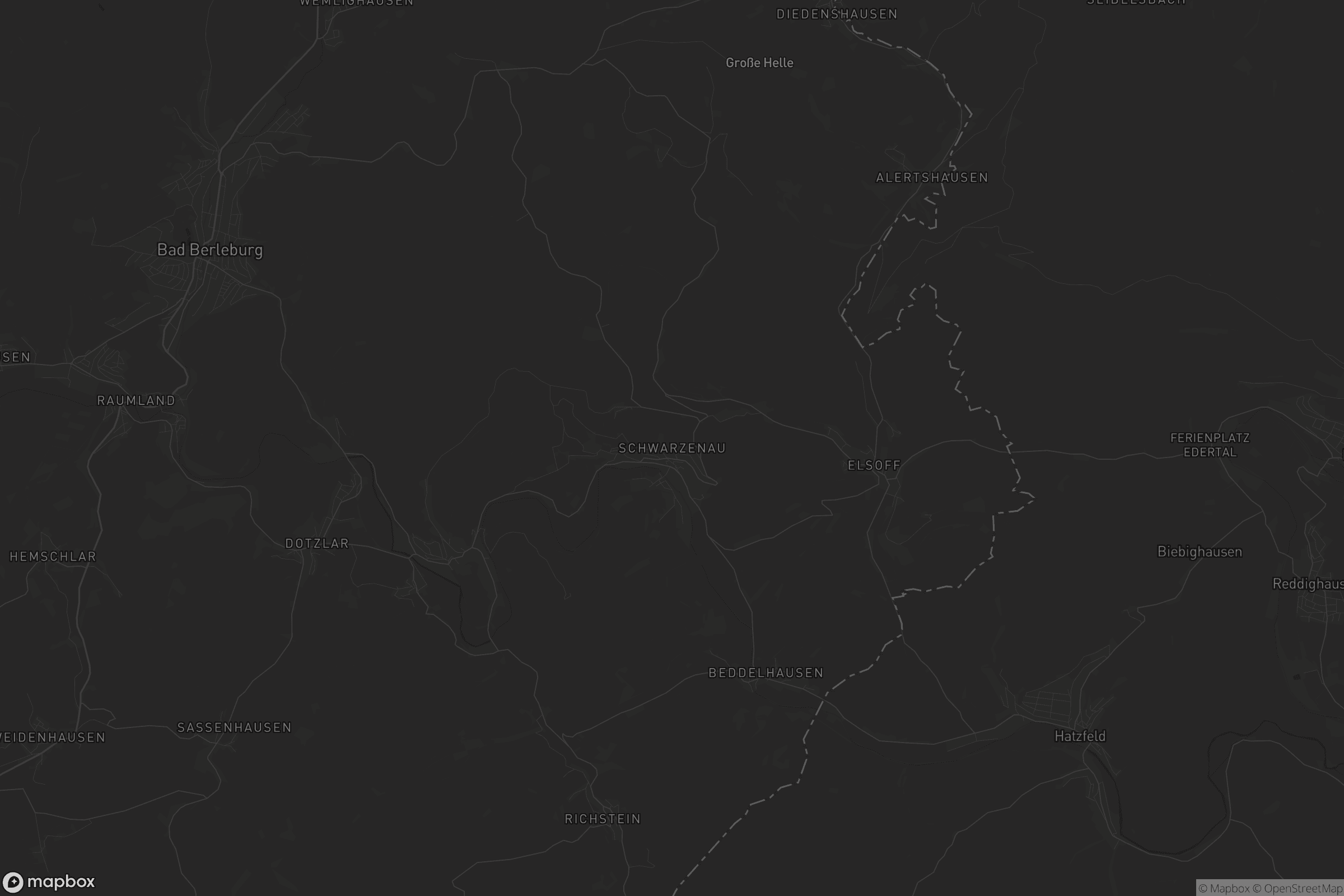 Karte von Schwarzenau