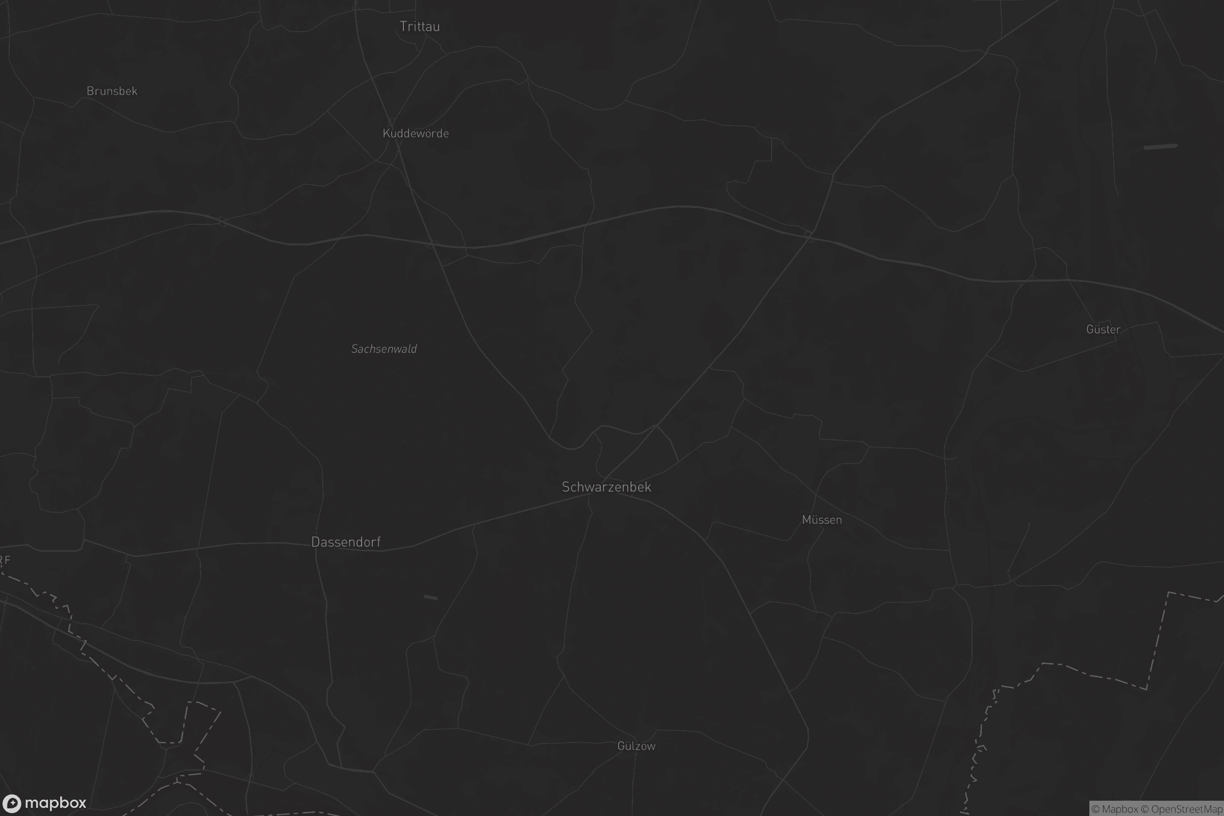 Karte von Schwarzenbek-Land