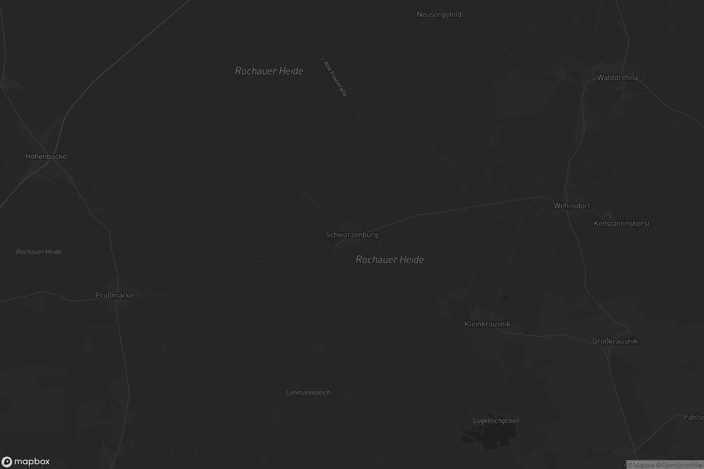 Karte von Schwarzenburg