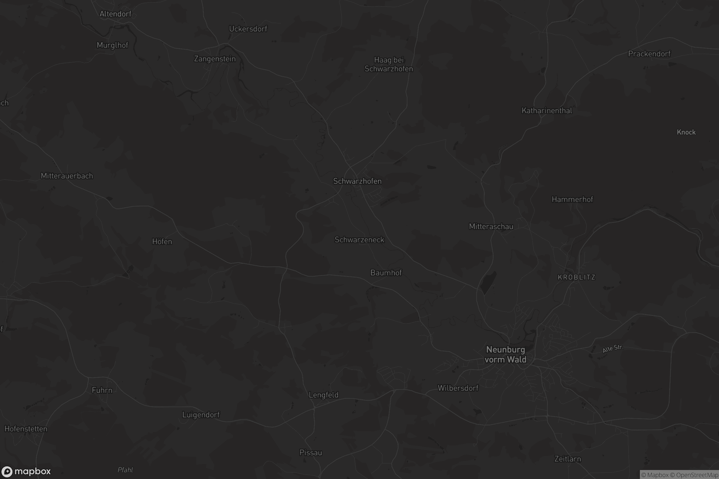 Karte von Schwarzeneck