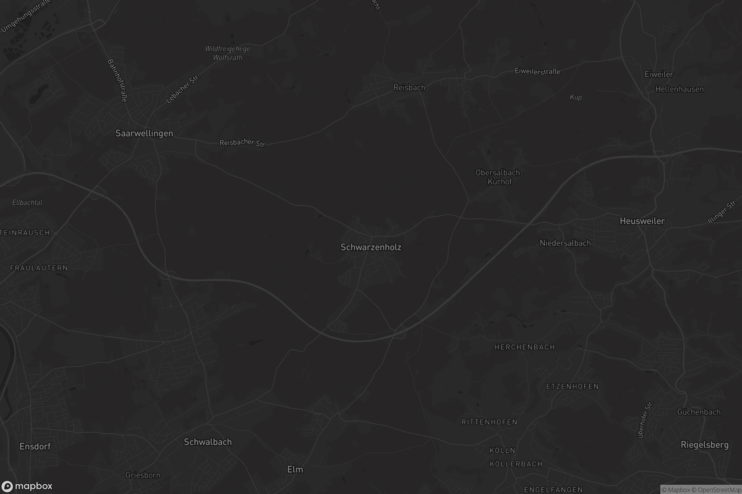 Karte von Schwarzenholz