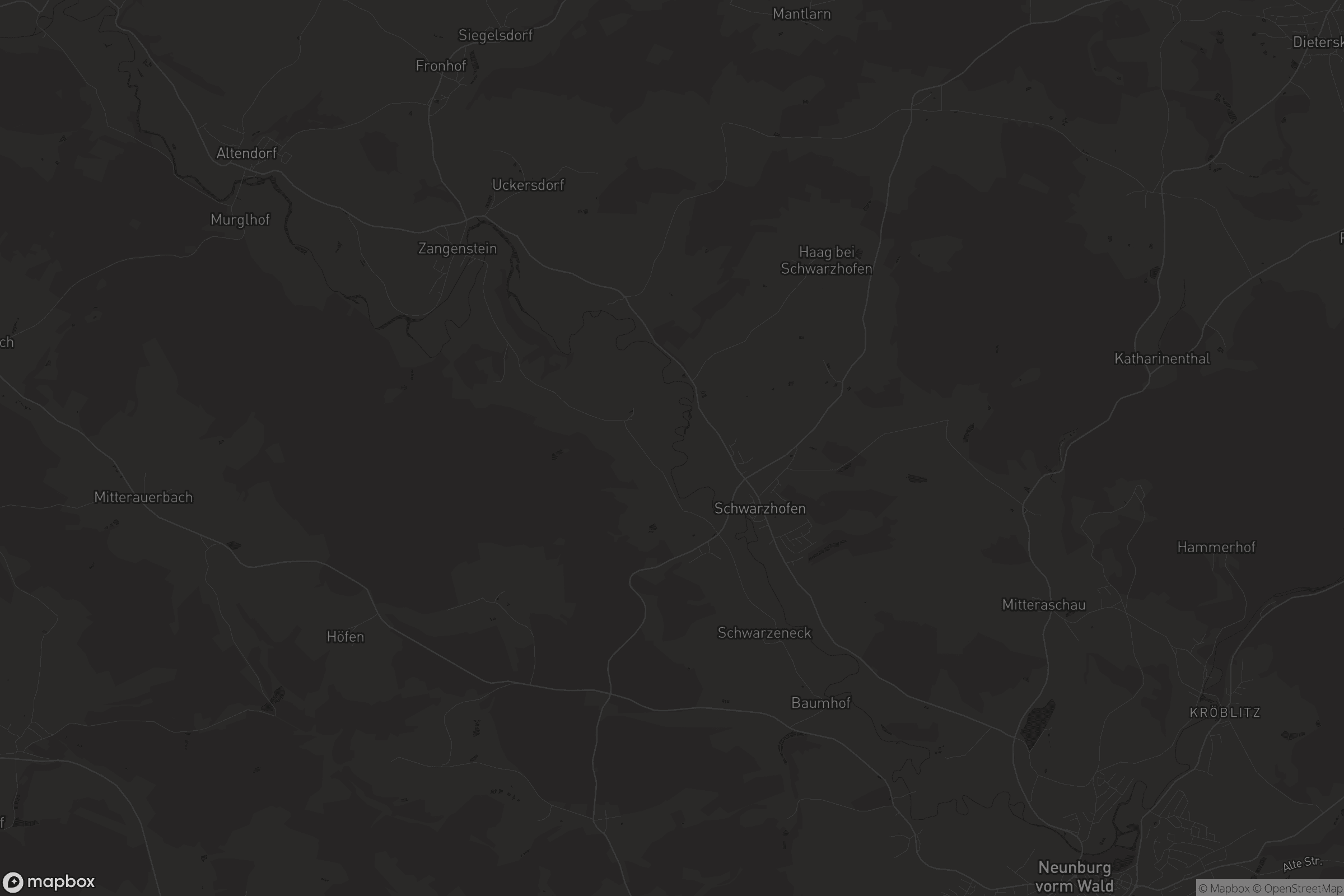 Karte von Schwarzhofen