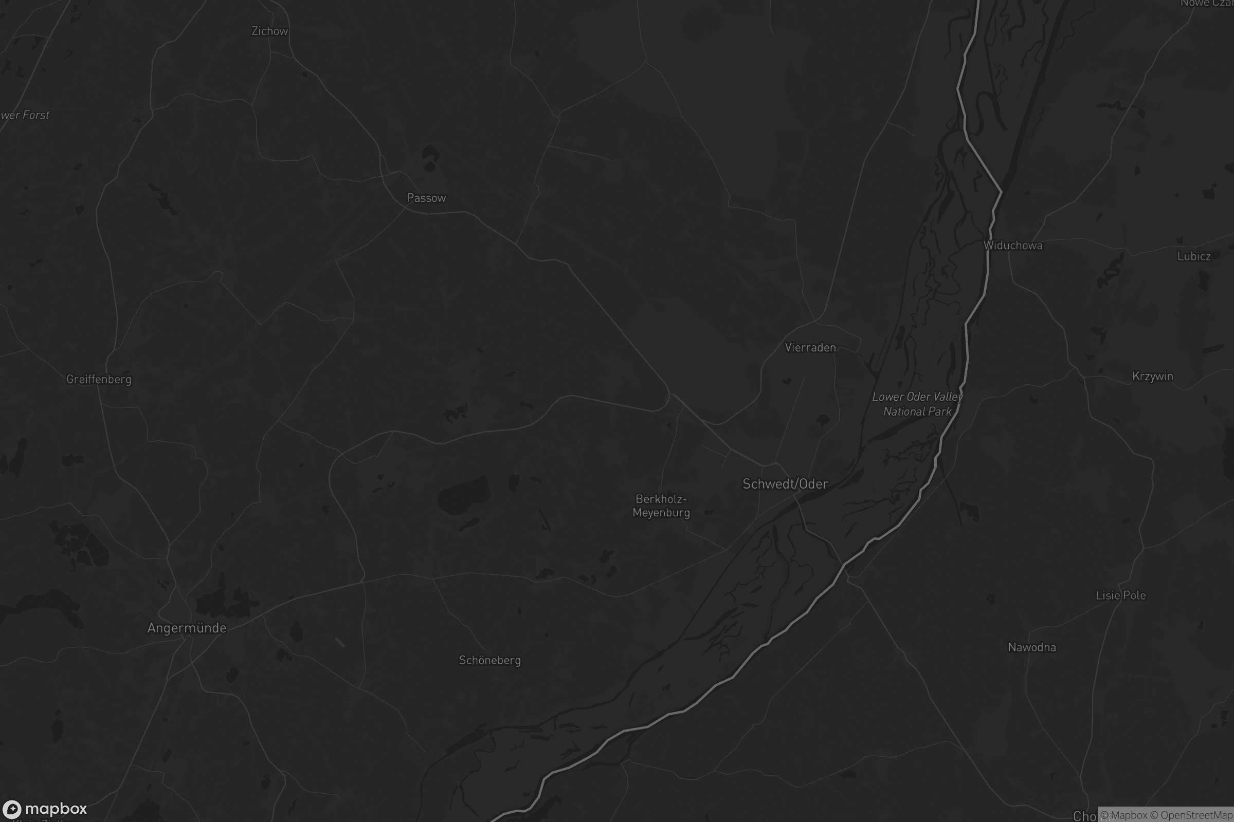 Karte von Schwedt/Oder