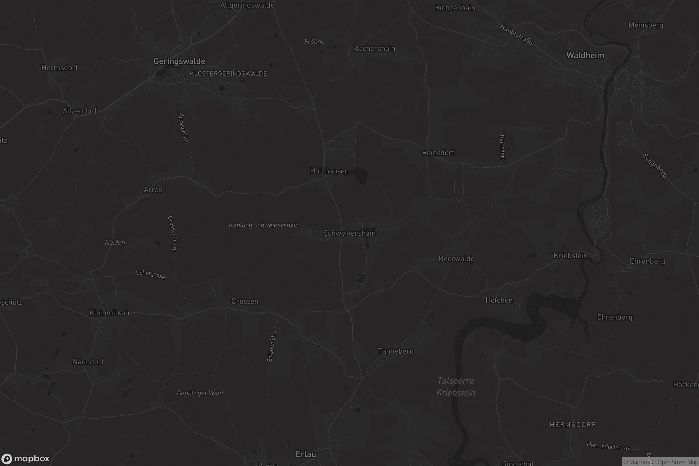 Karte von Schweikershain