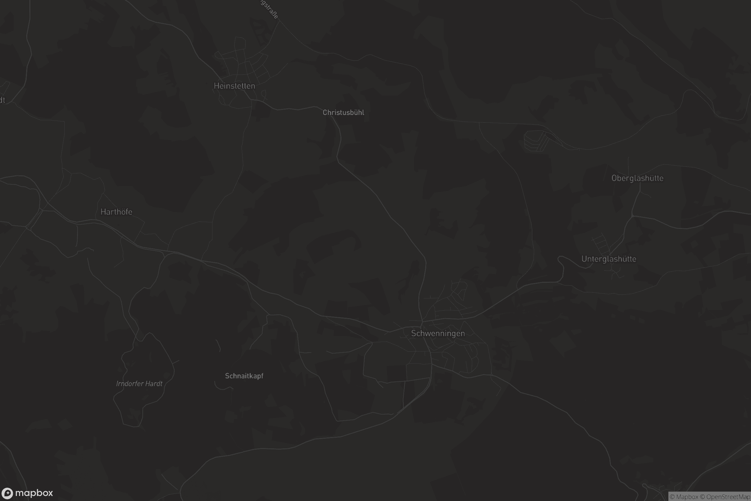 Karte von Schwenningen