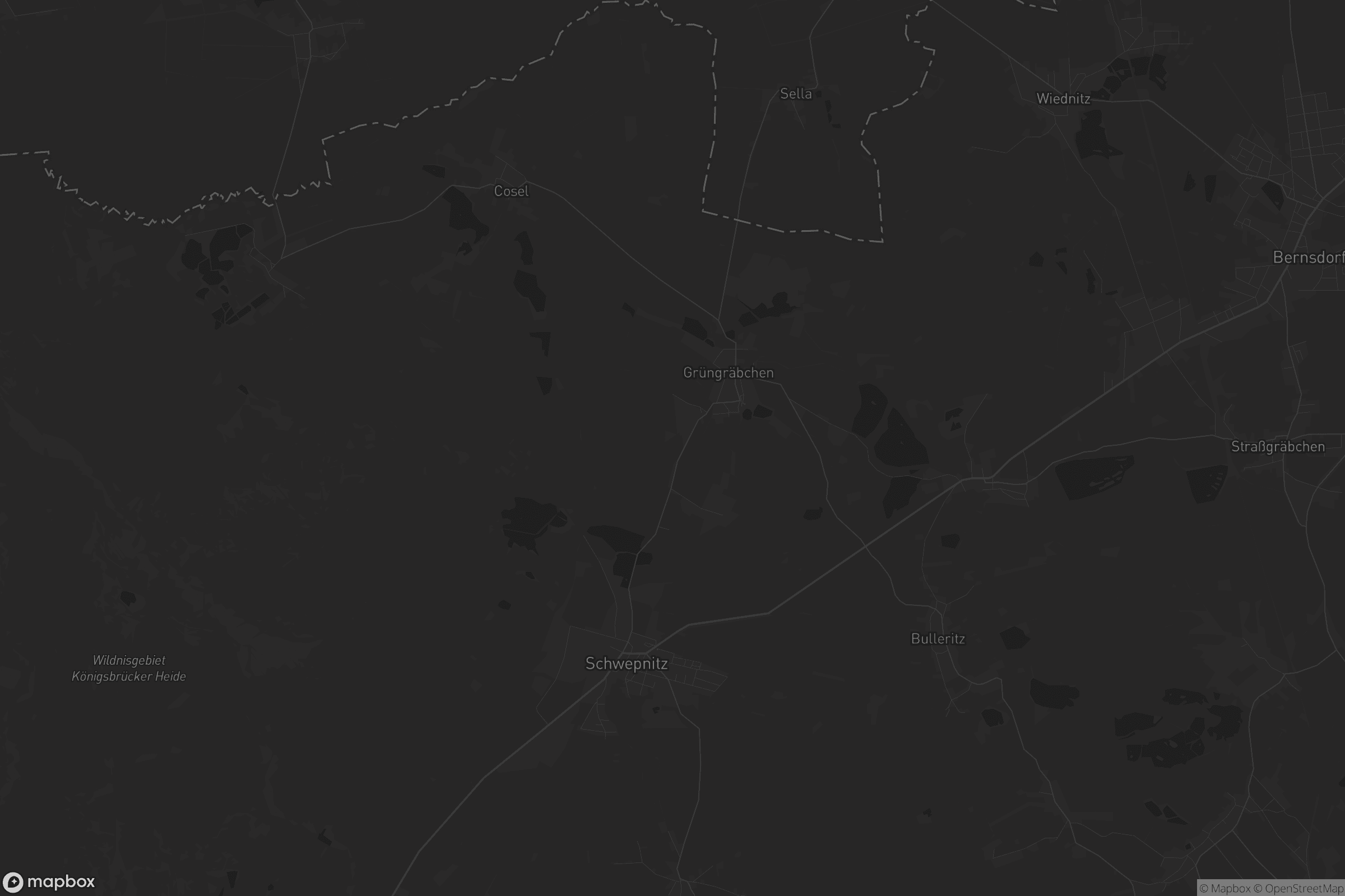 Karte von Schwepnitz