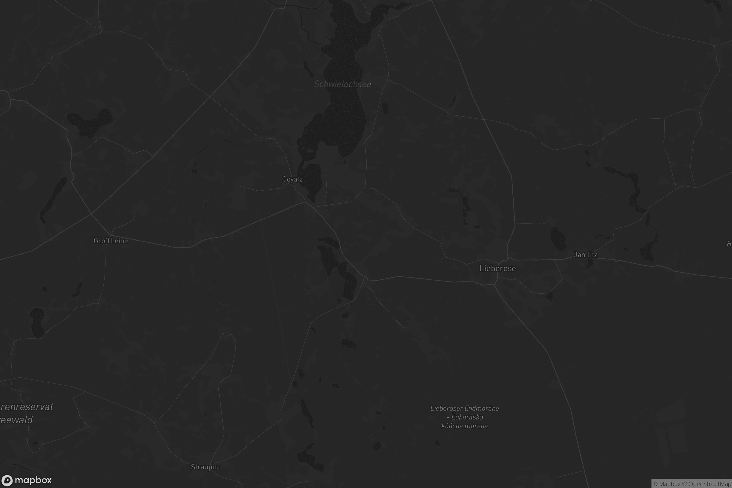 Karte von Schwielochsee