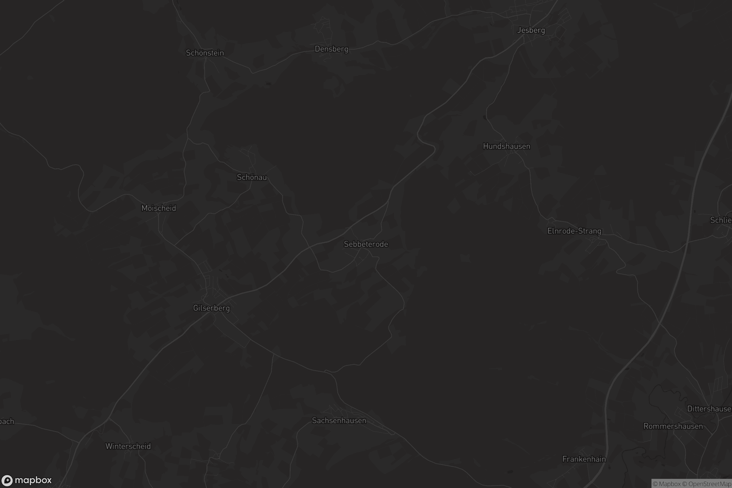 Karte von Sebbeterode