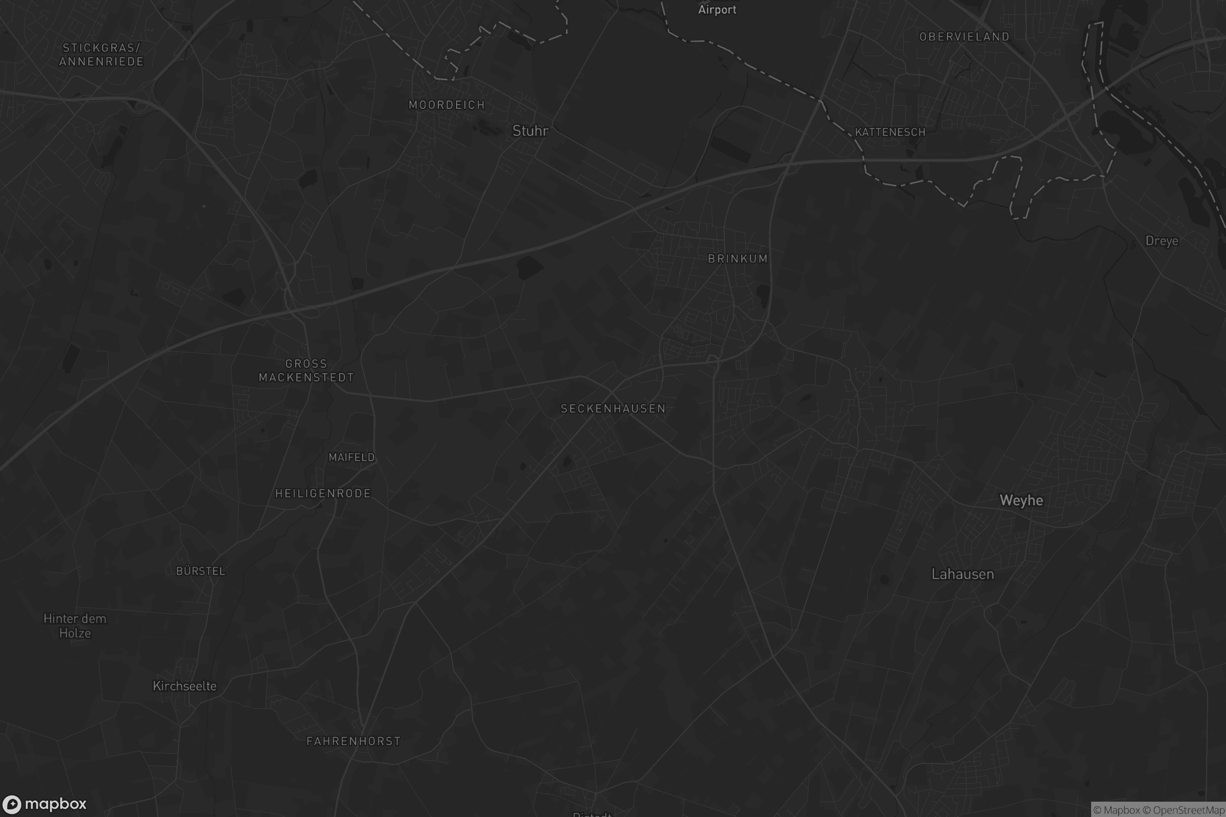 Karte von Seckenhausen