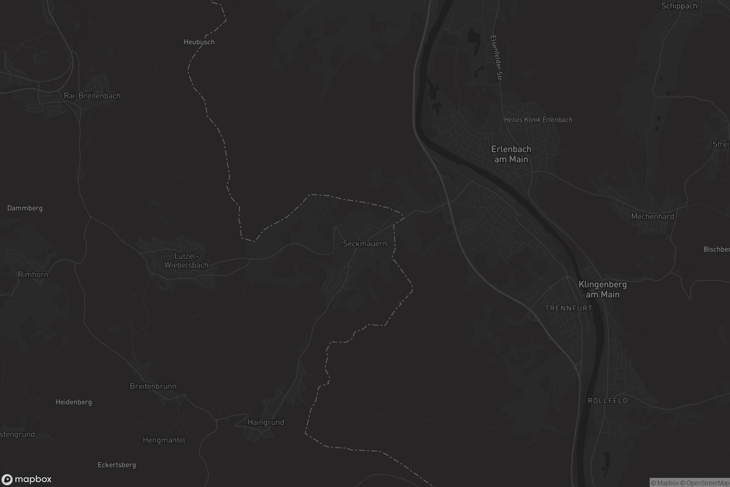 Karte von Seckmauern