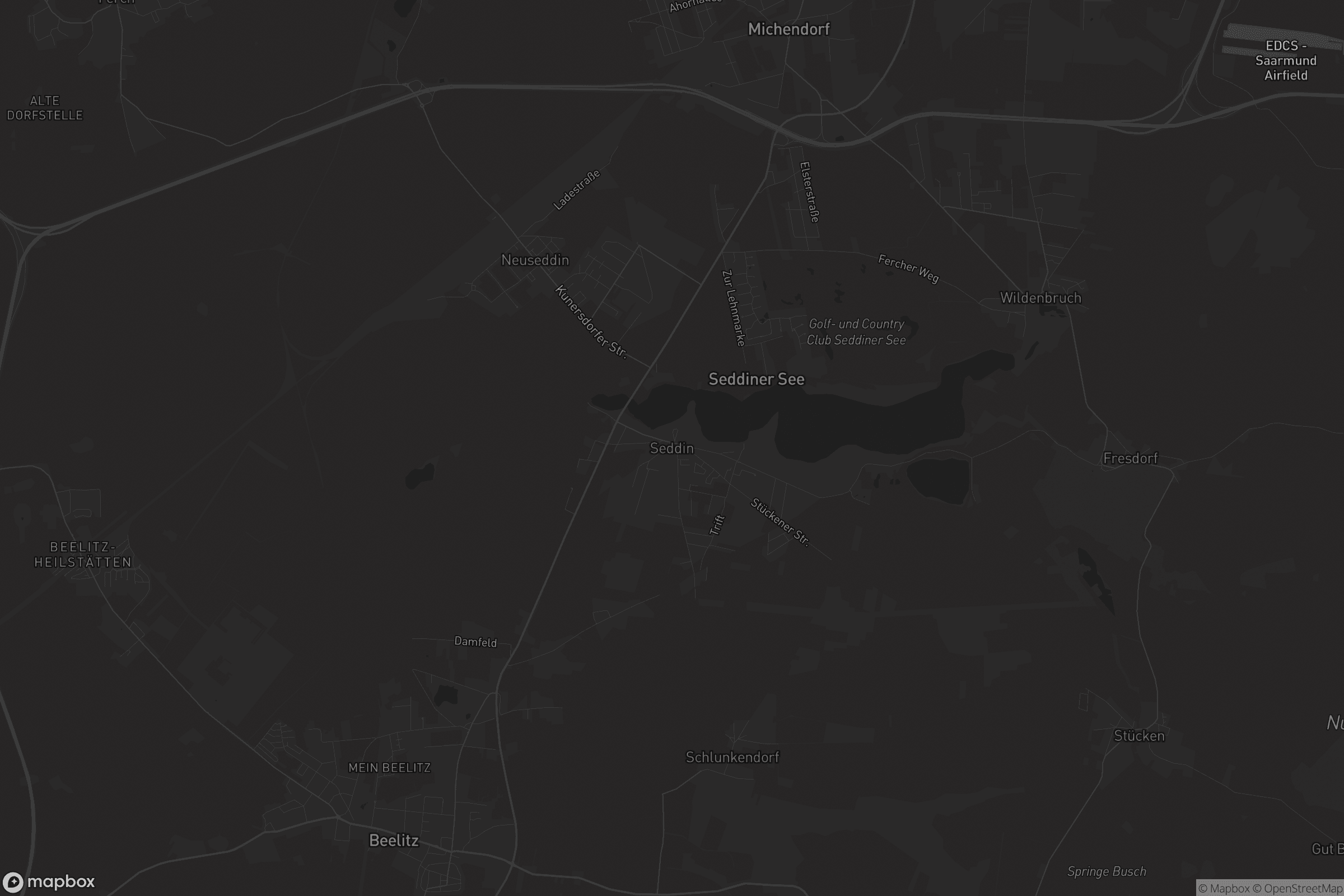 Karte von Seddin