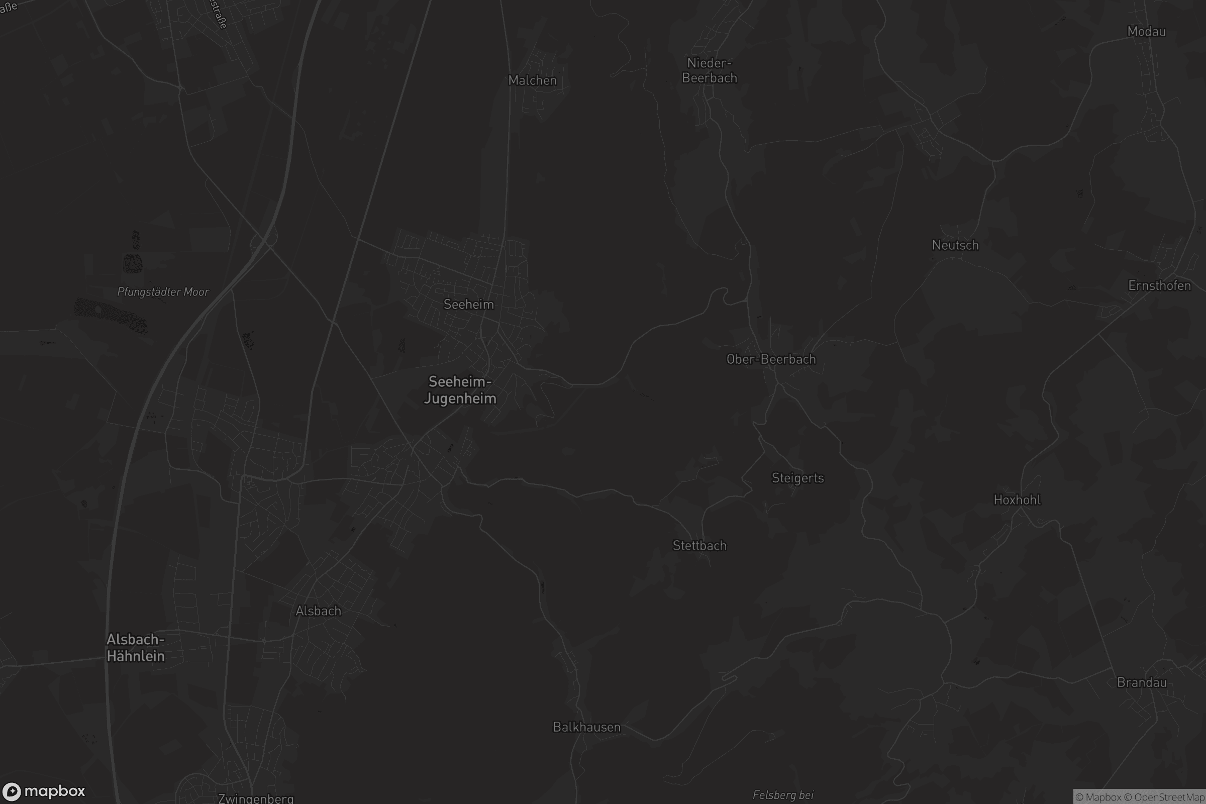 Karte von Seeheim-Jugenheim