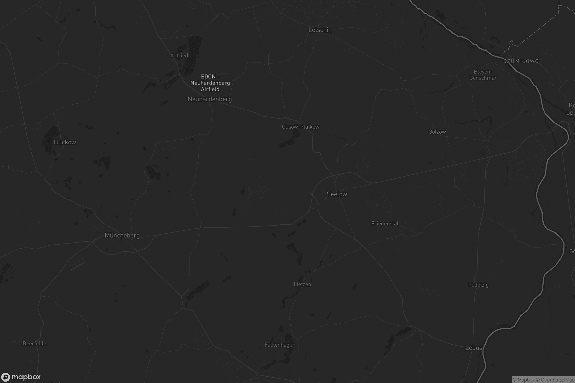 Karte von Seelow-Land