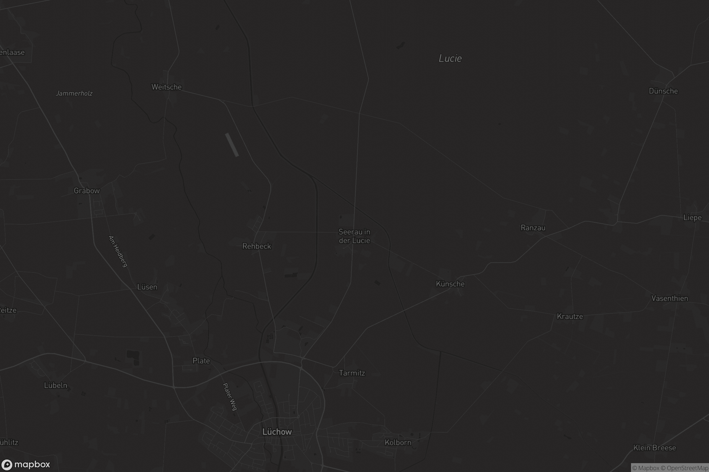 Karte von Seerau in der Lucie