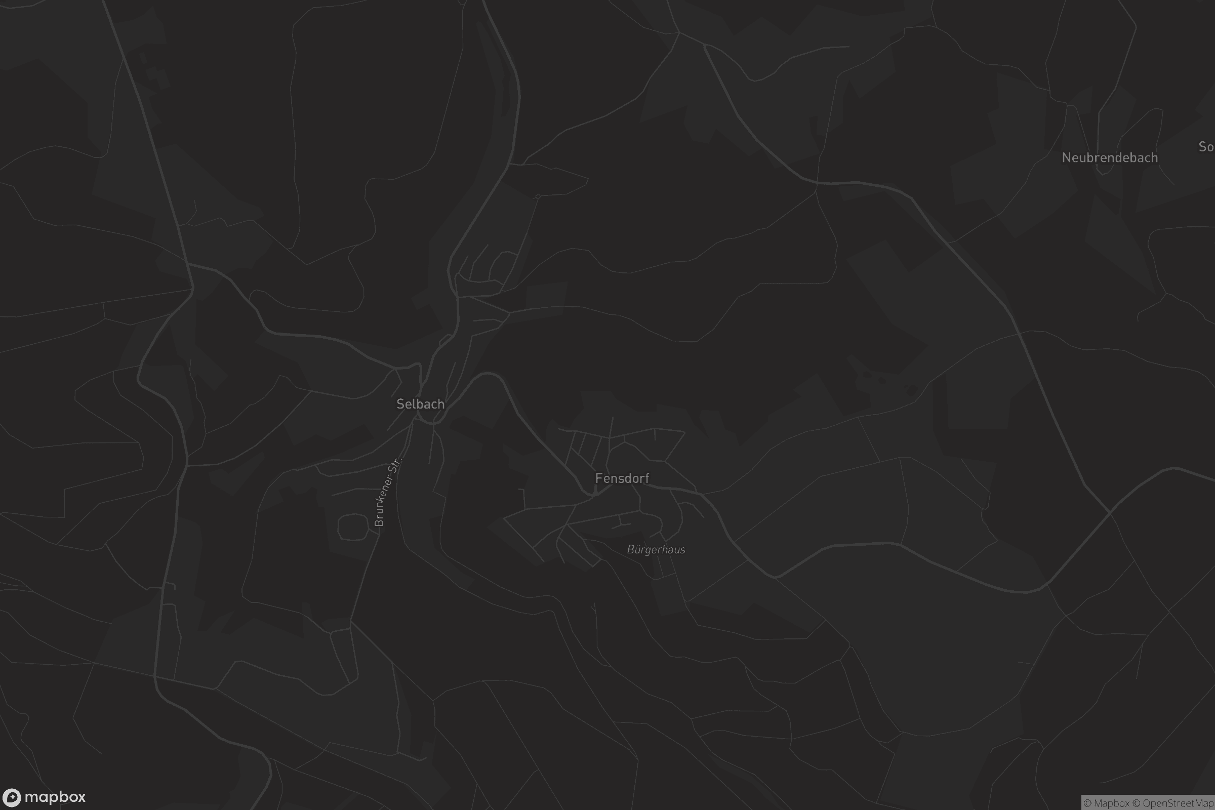 Karte von Selbach (Sieg)