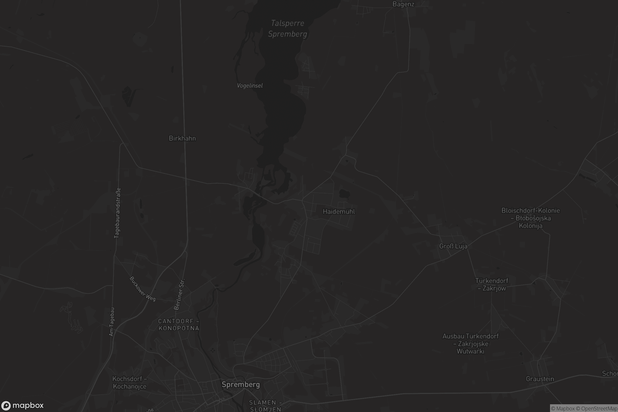 Karte von Sellessen - Železna