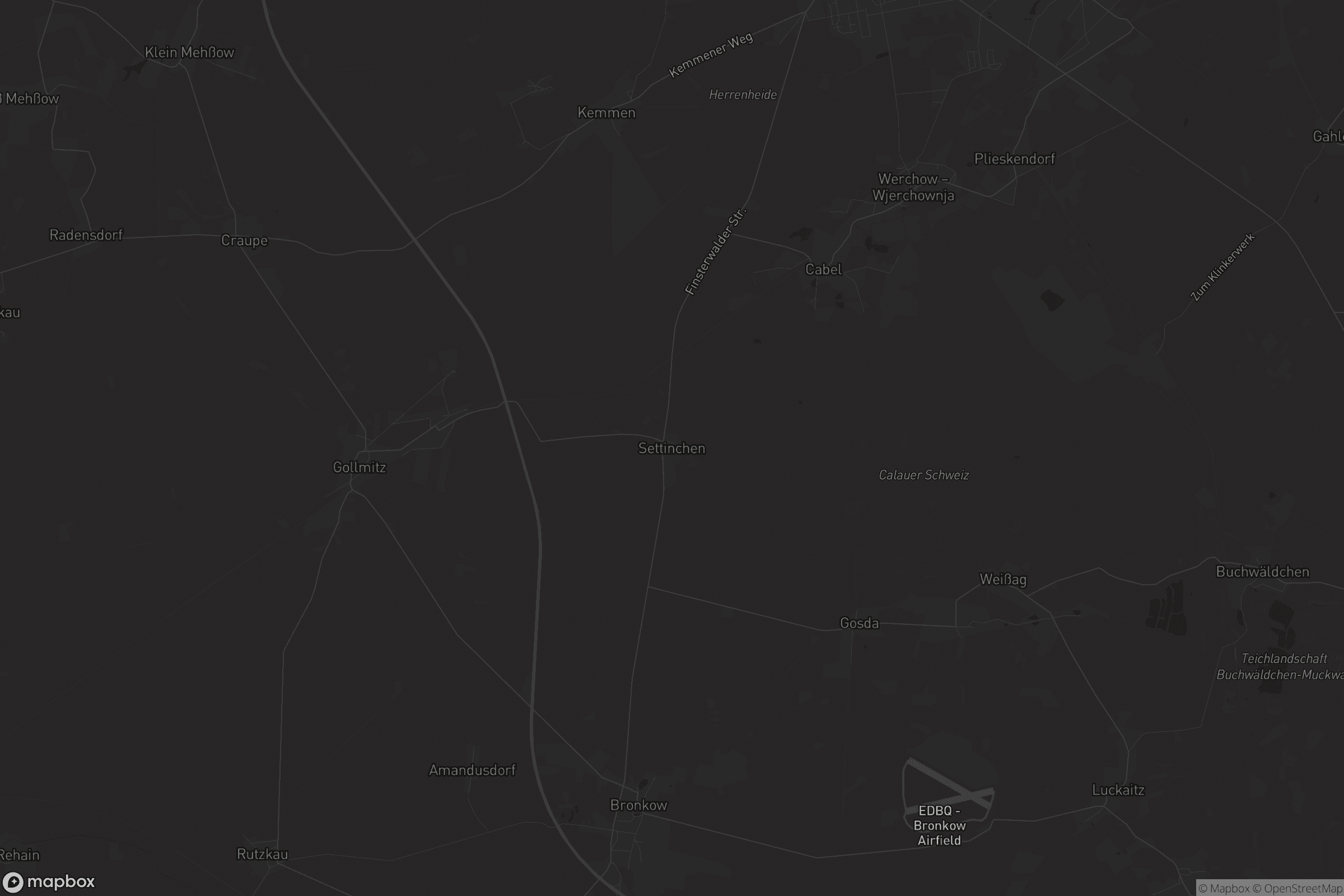 Karte von Settinchen - Žytym