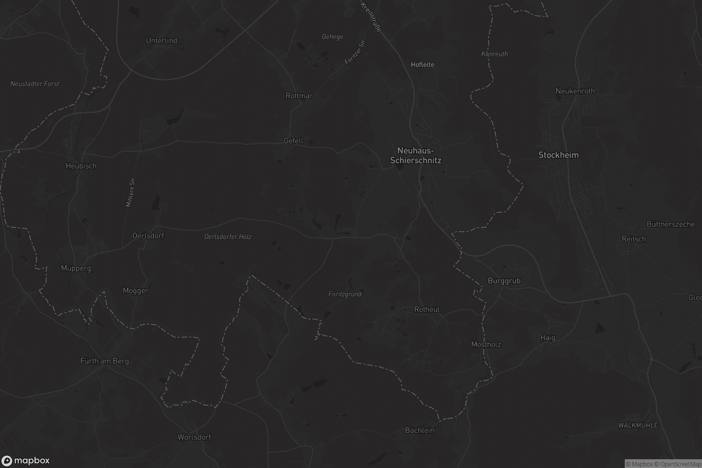 Karte von Sichelreuth