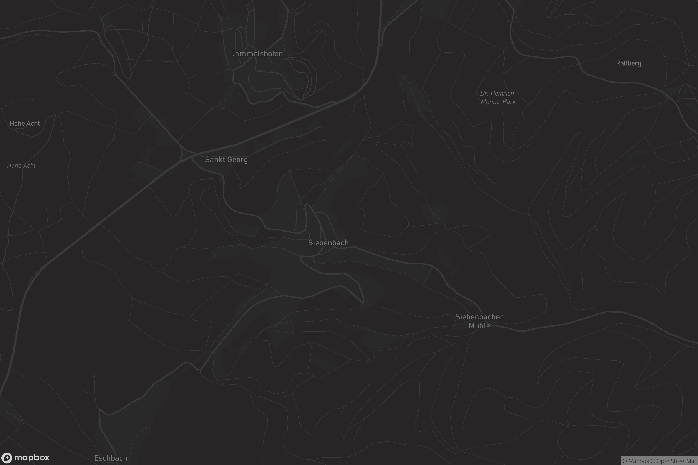 Karte von Siebenbach