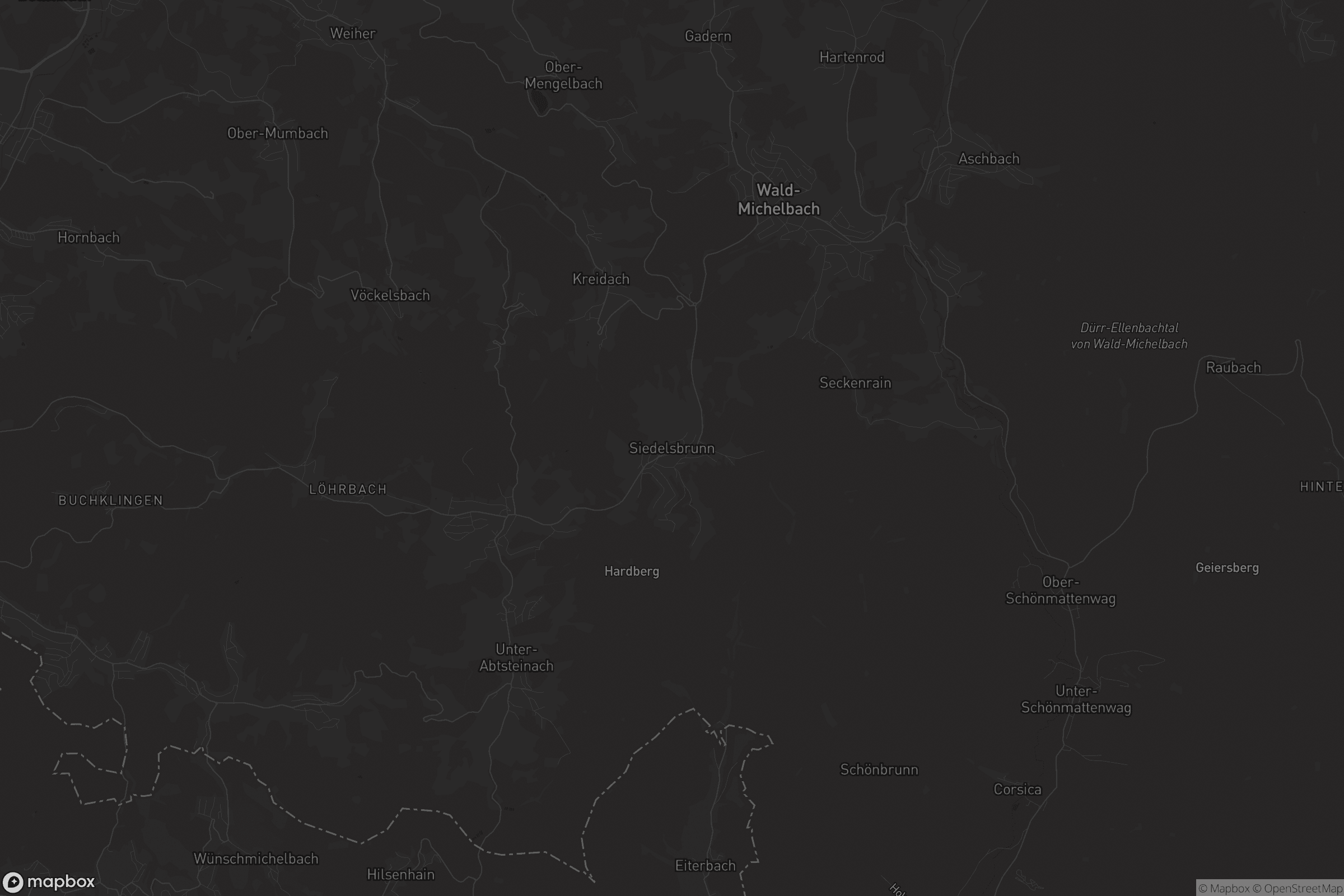 Karte von Siedelsbrunn