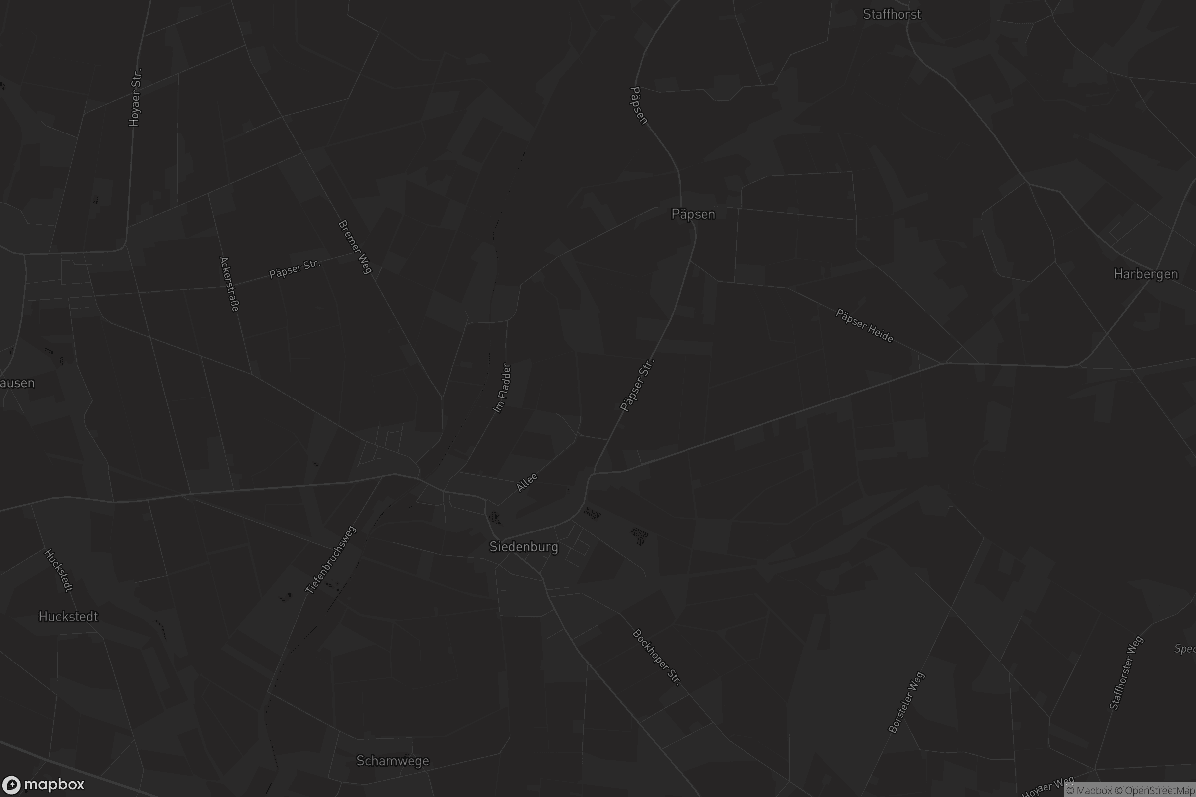 Karte von Siedenburg