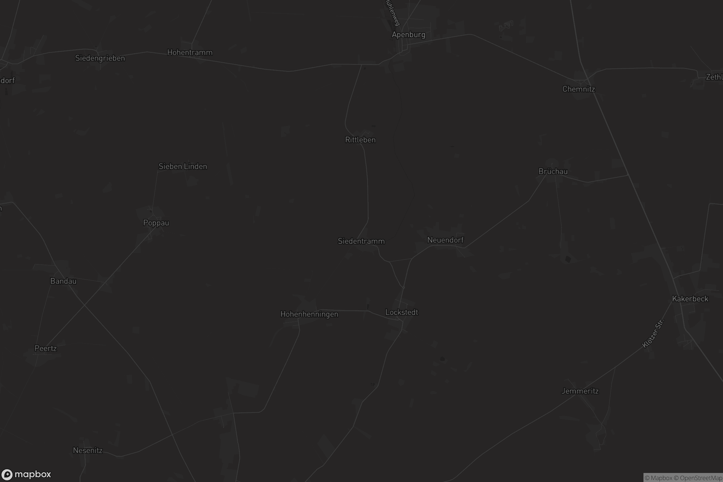 Karte von Siedentramm