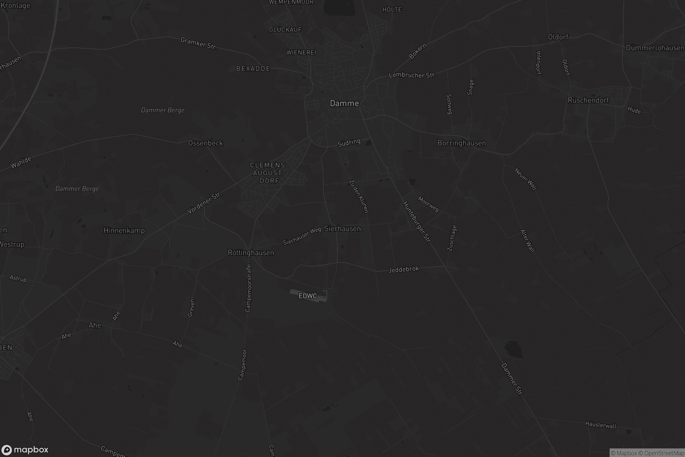 Karte von Sierhausen