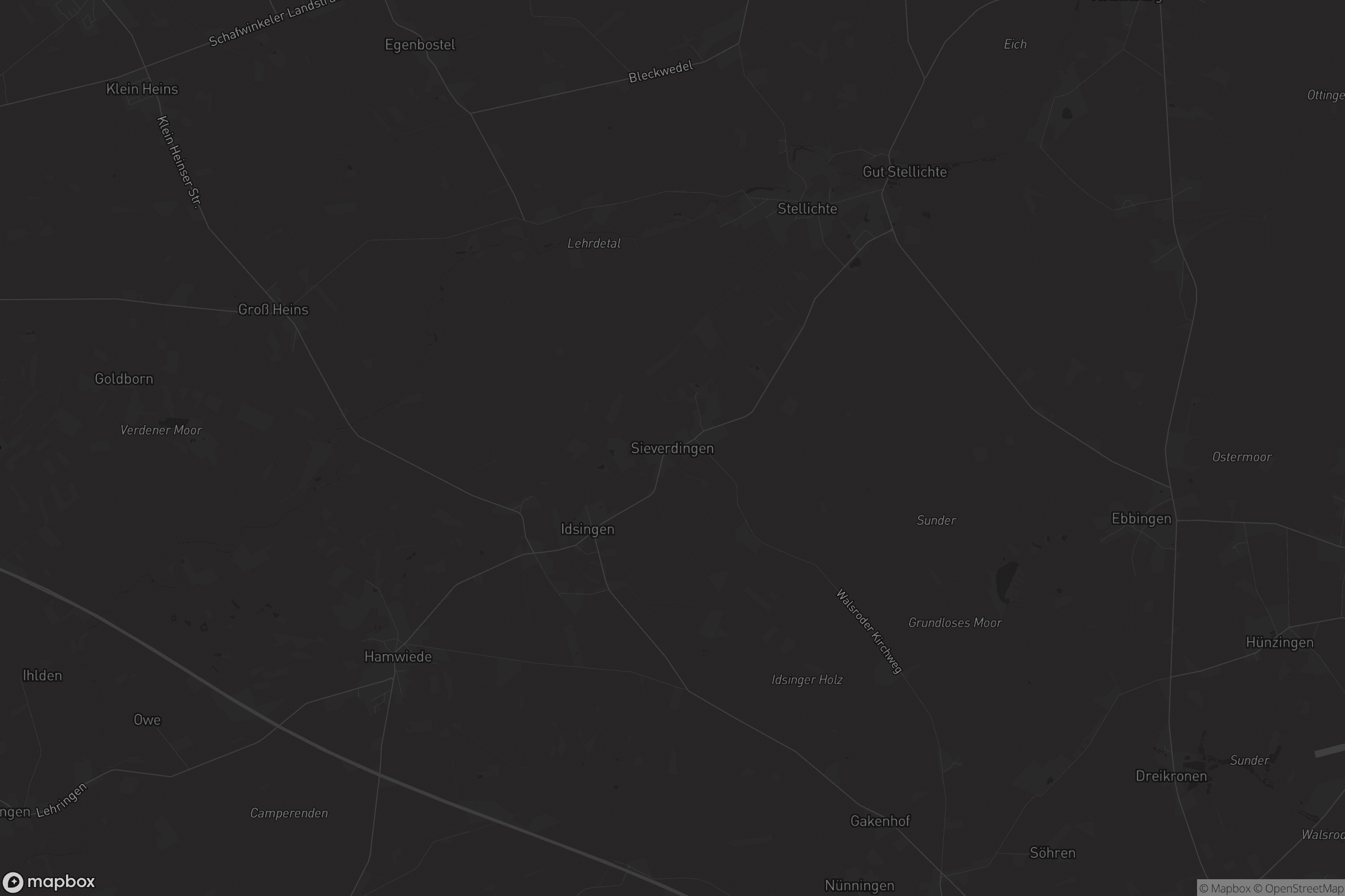 Karte von Sieverdingen