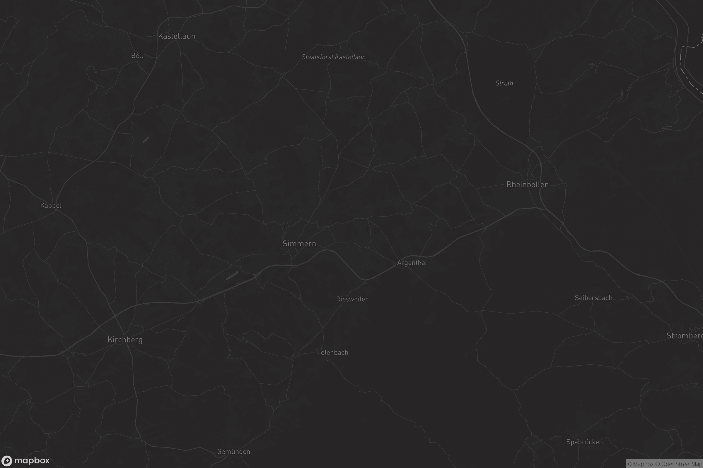 Karte von Simmern-Rheinböllen