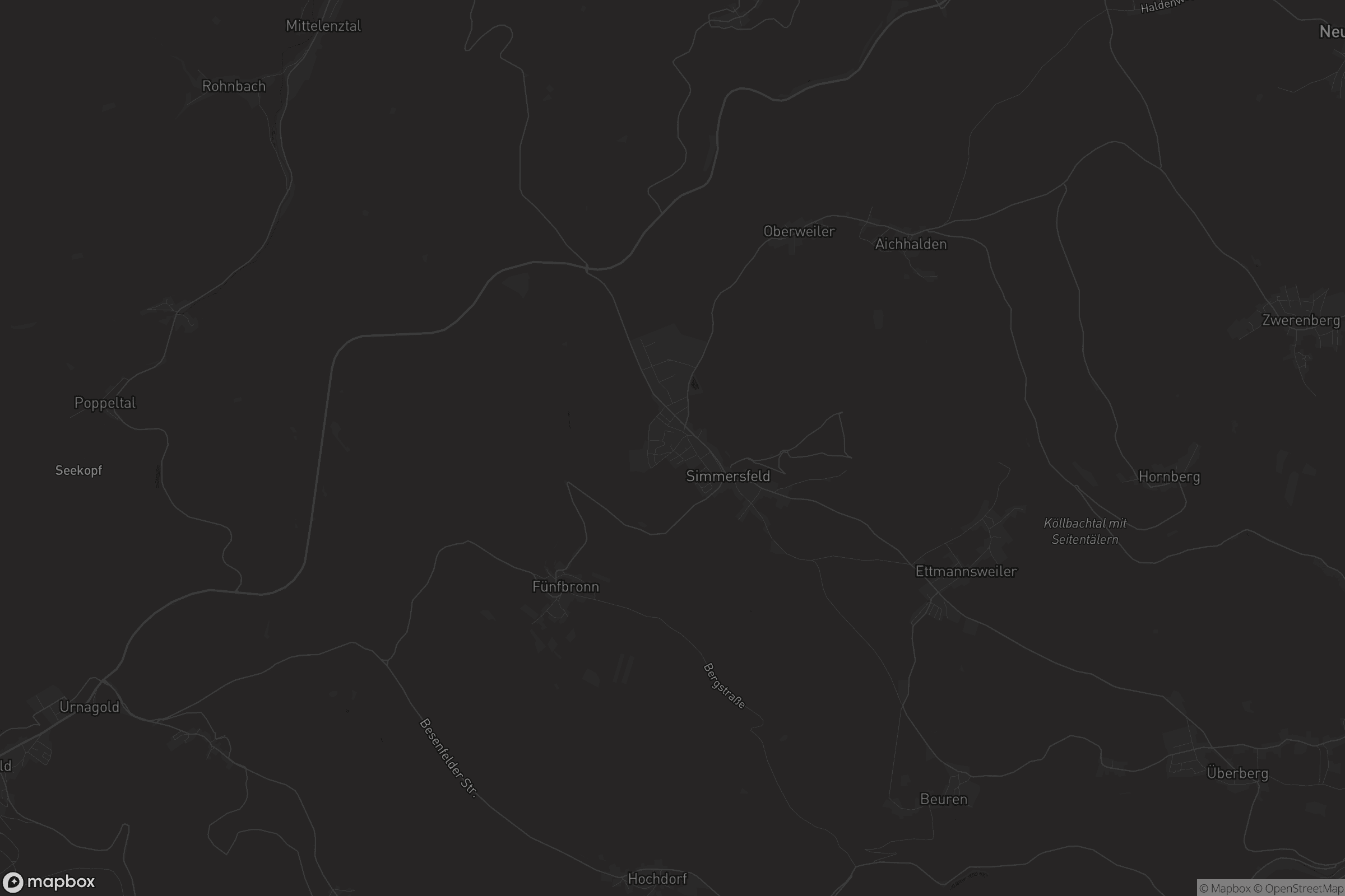 Karte von Simmersfeld