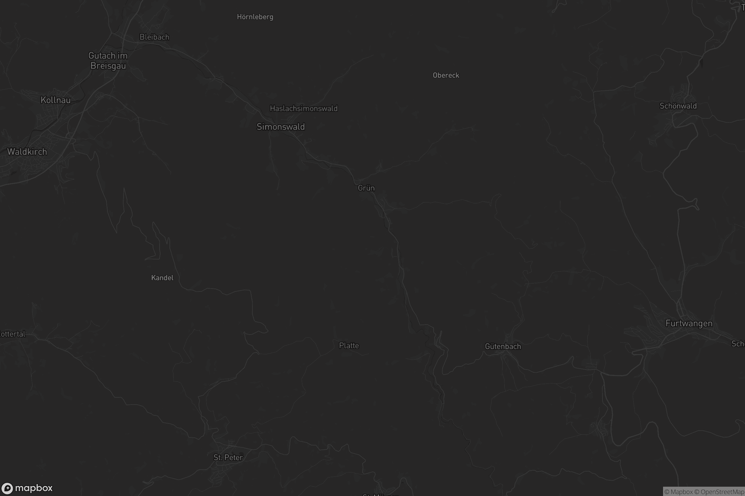 Karte von Simonswald