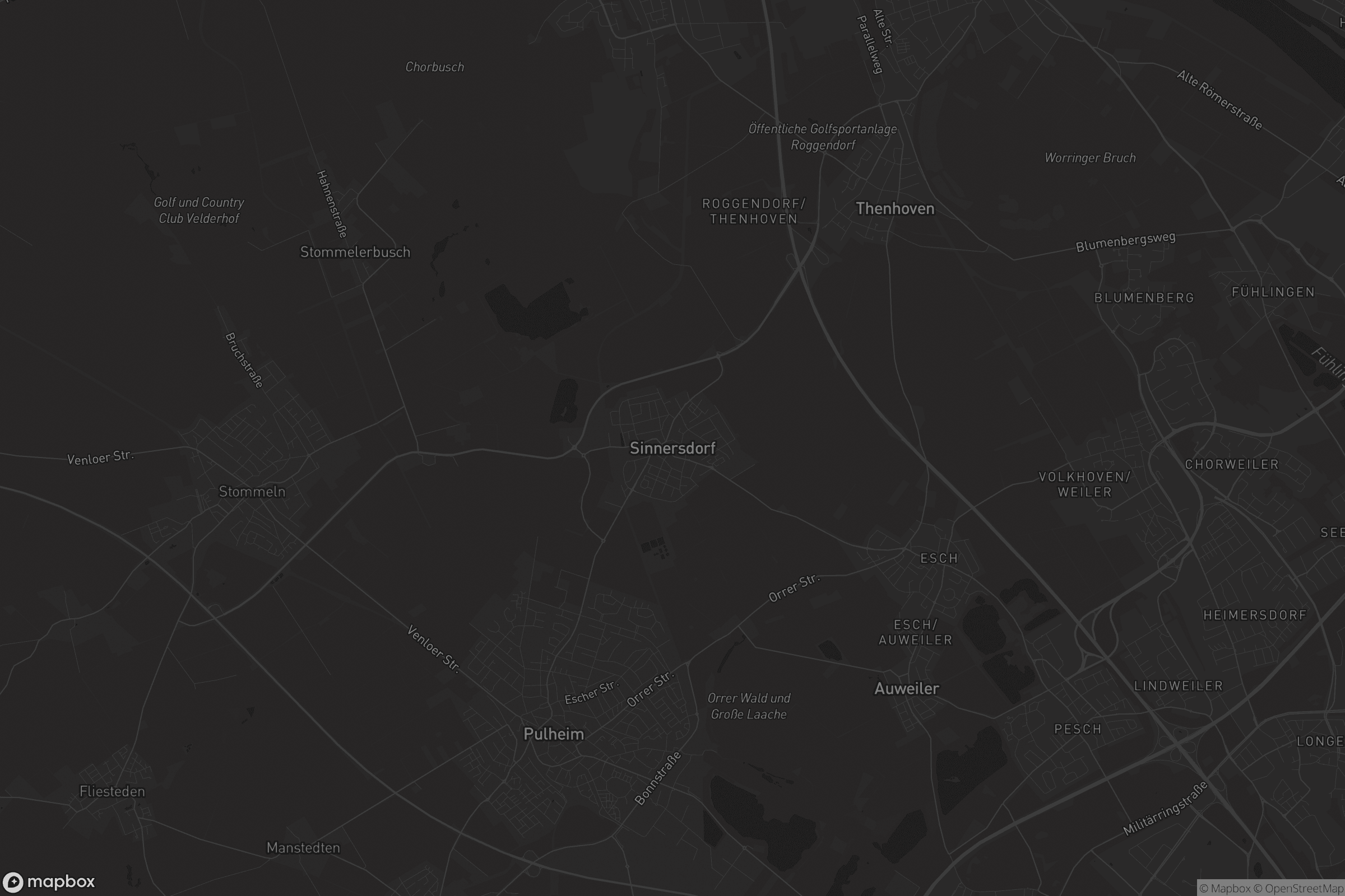 Karte von Sinnersdorf