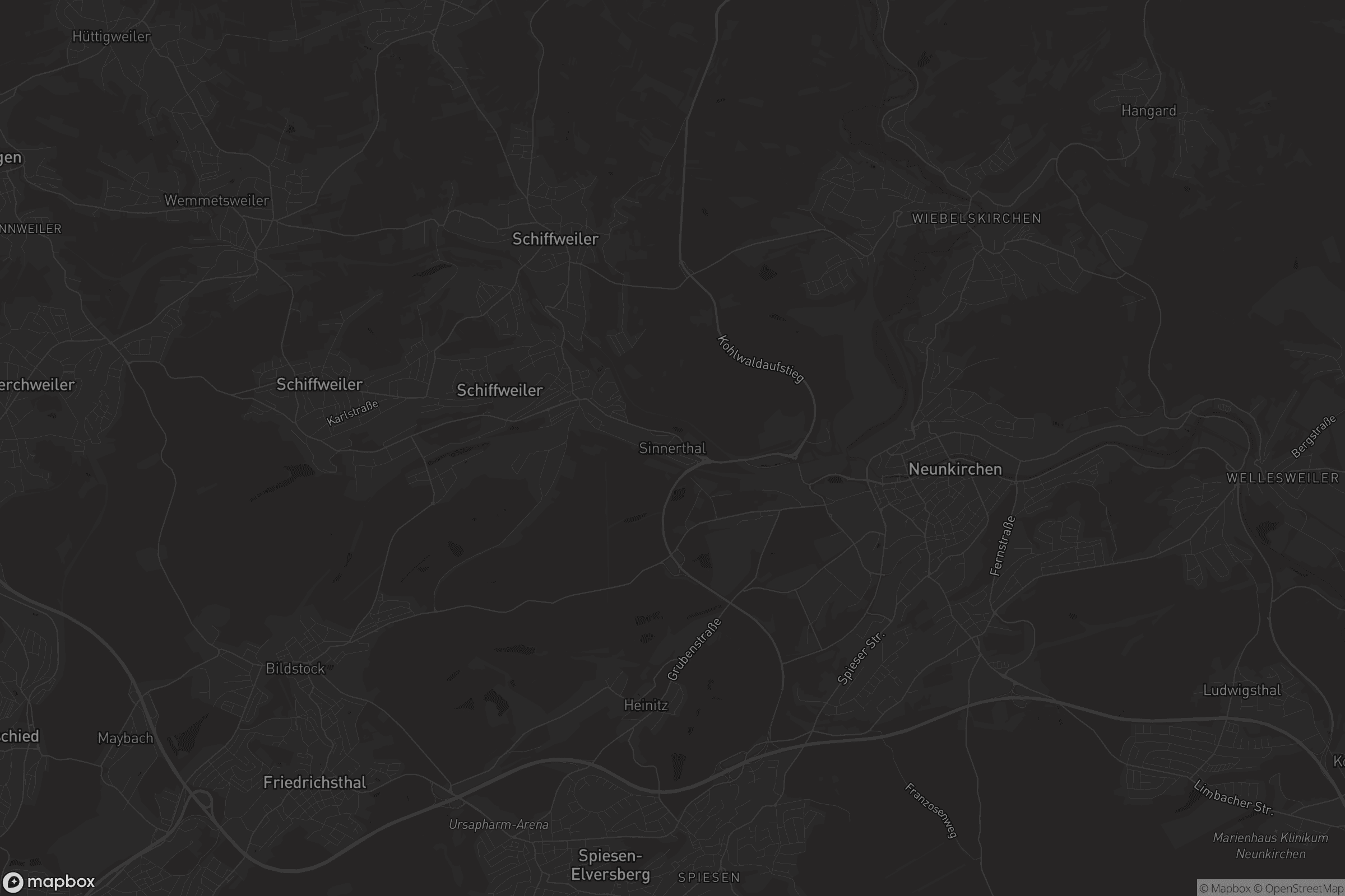 Karte von Sinnerthal