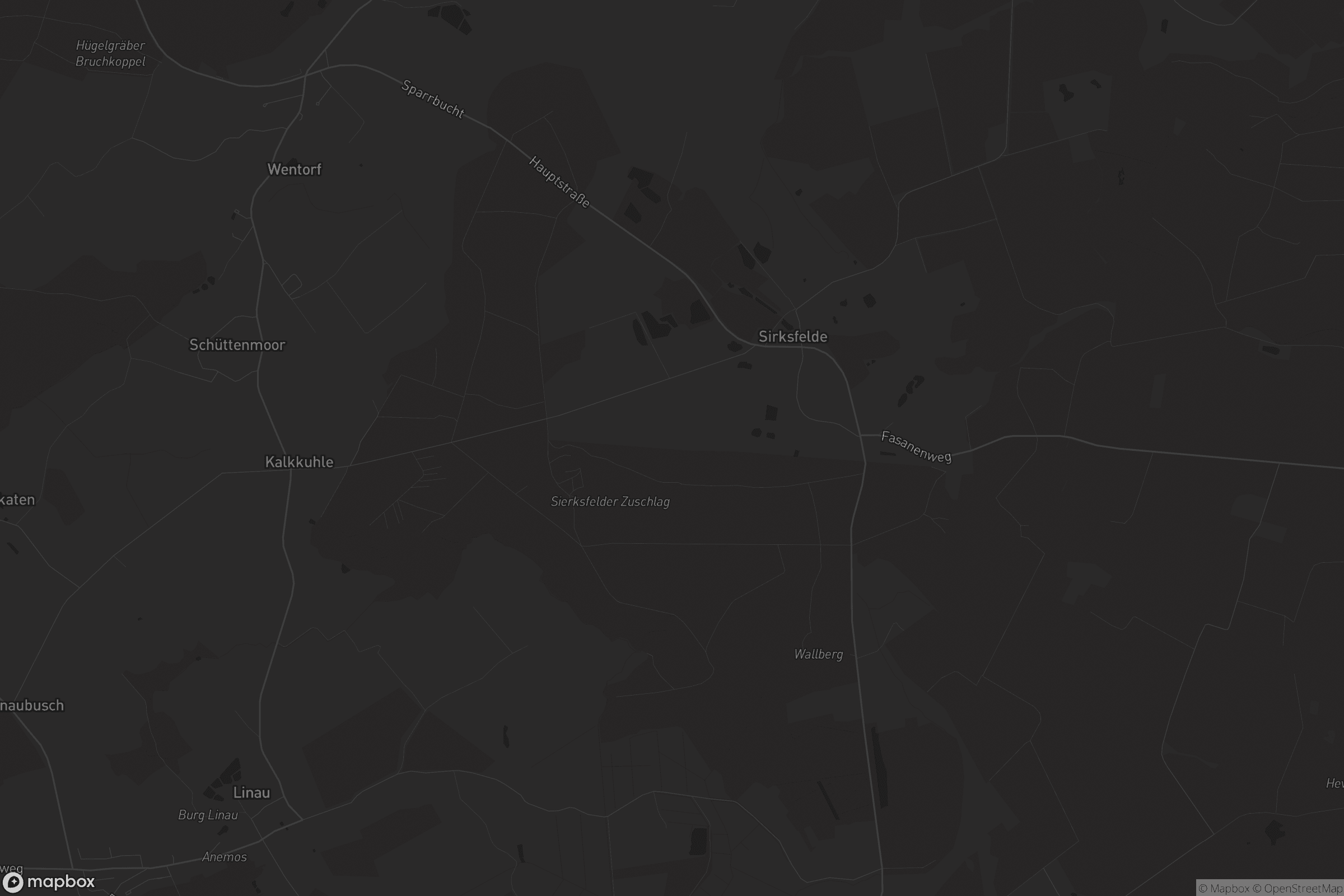 Karte von Sirksfelde