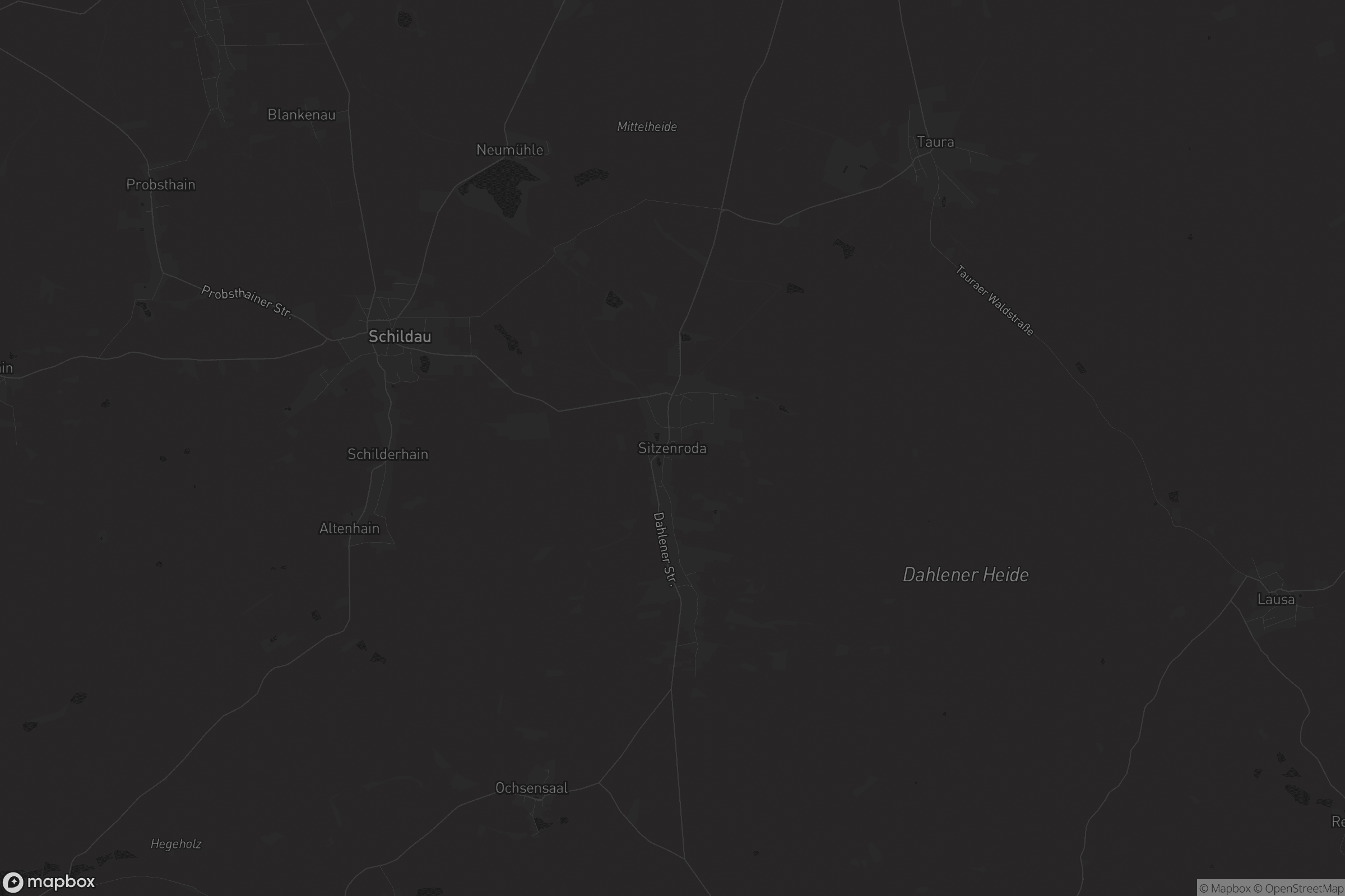 Karte von Sitzenroda