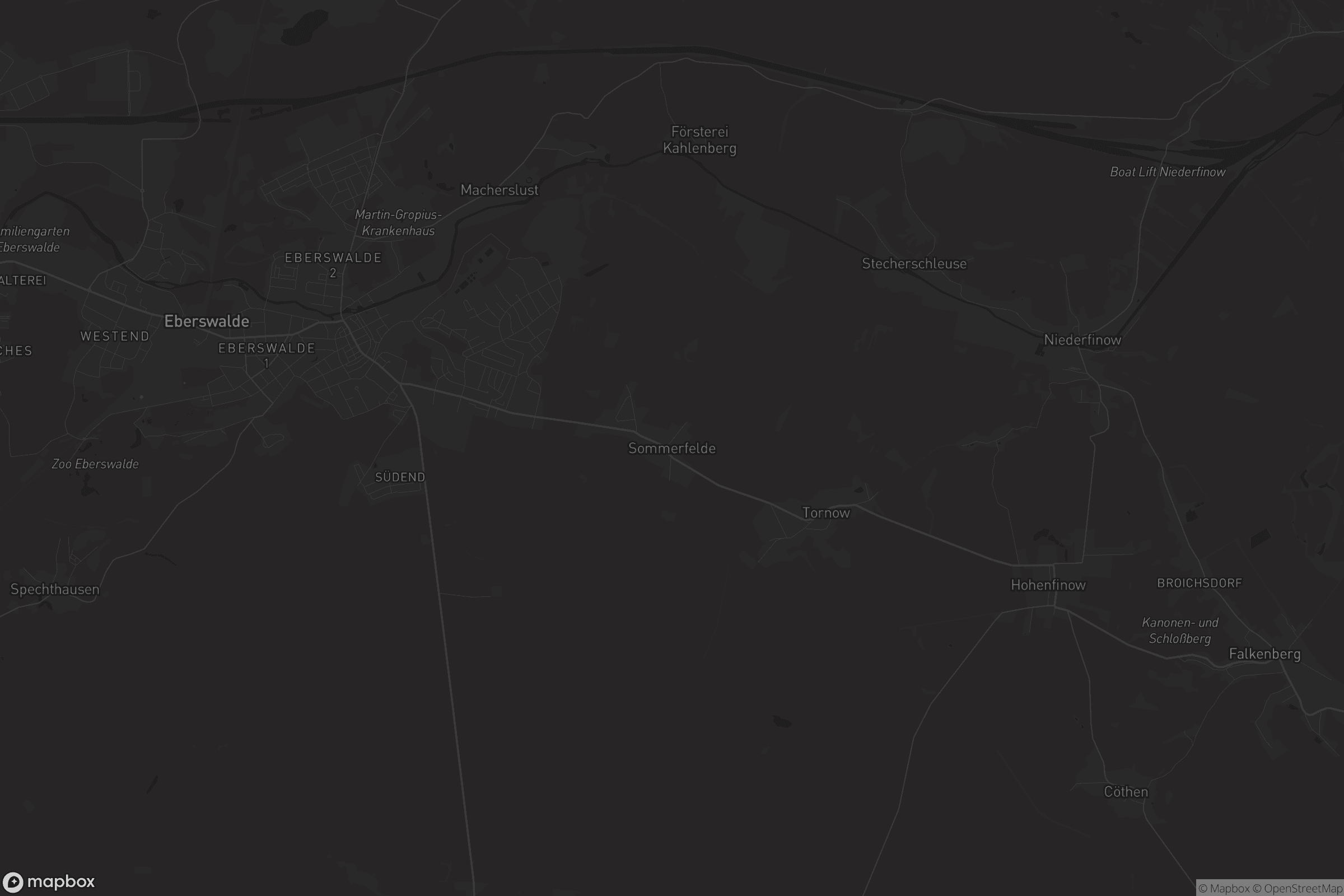 Karte von Sommerfelde