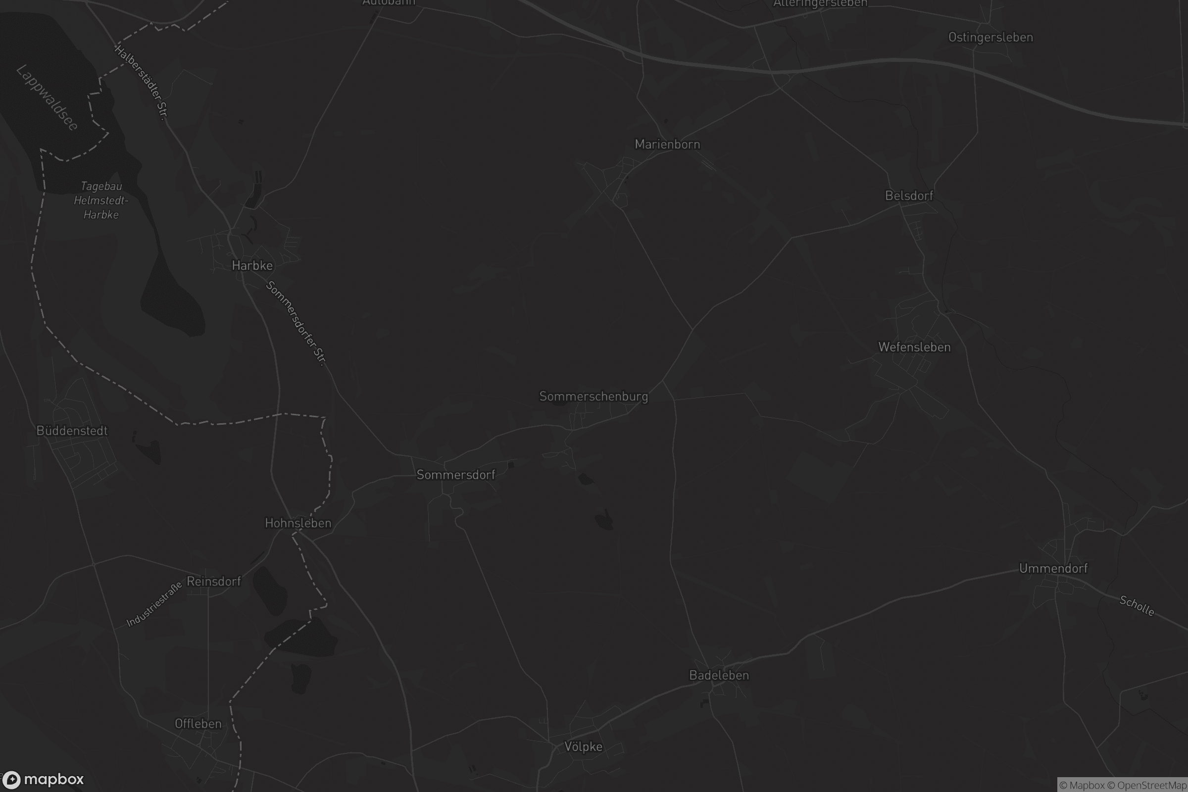 Karte von Sommerschenburg