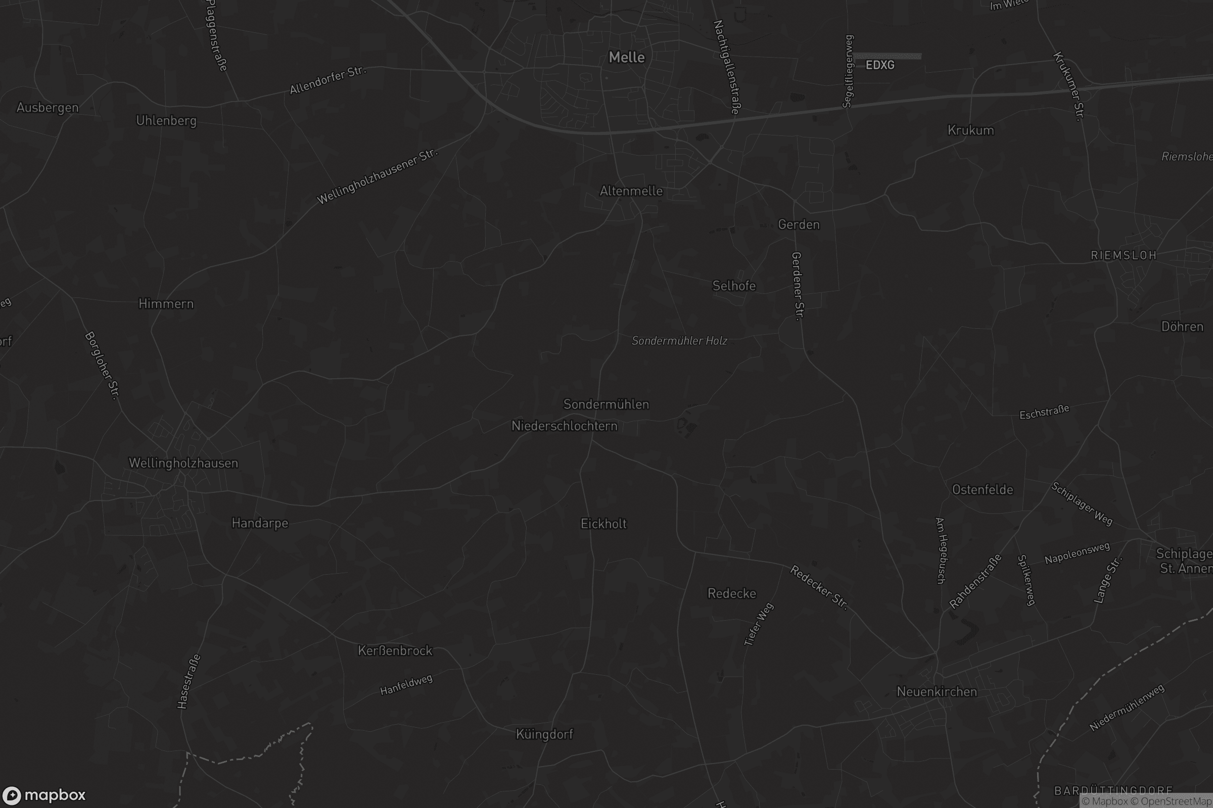 Karte von Sondermühlen