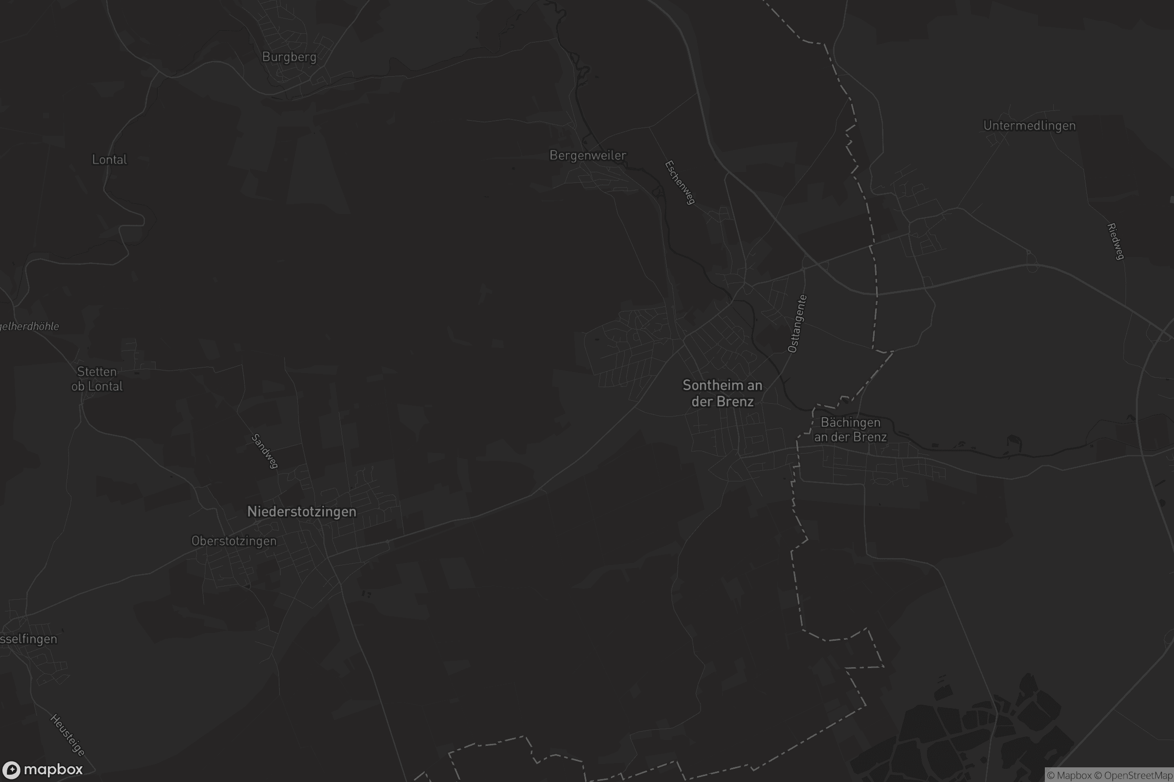 Karte von Sontheim an der Brenz