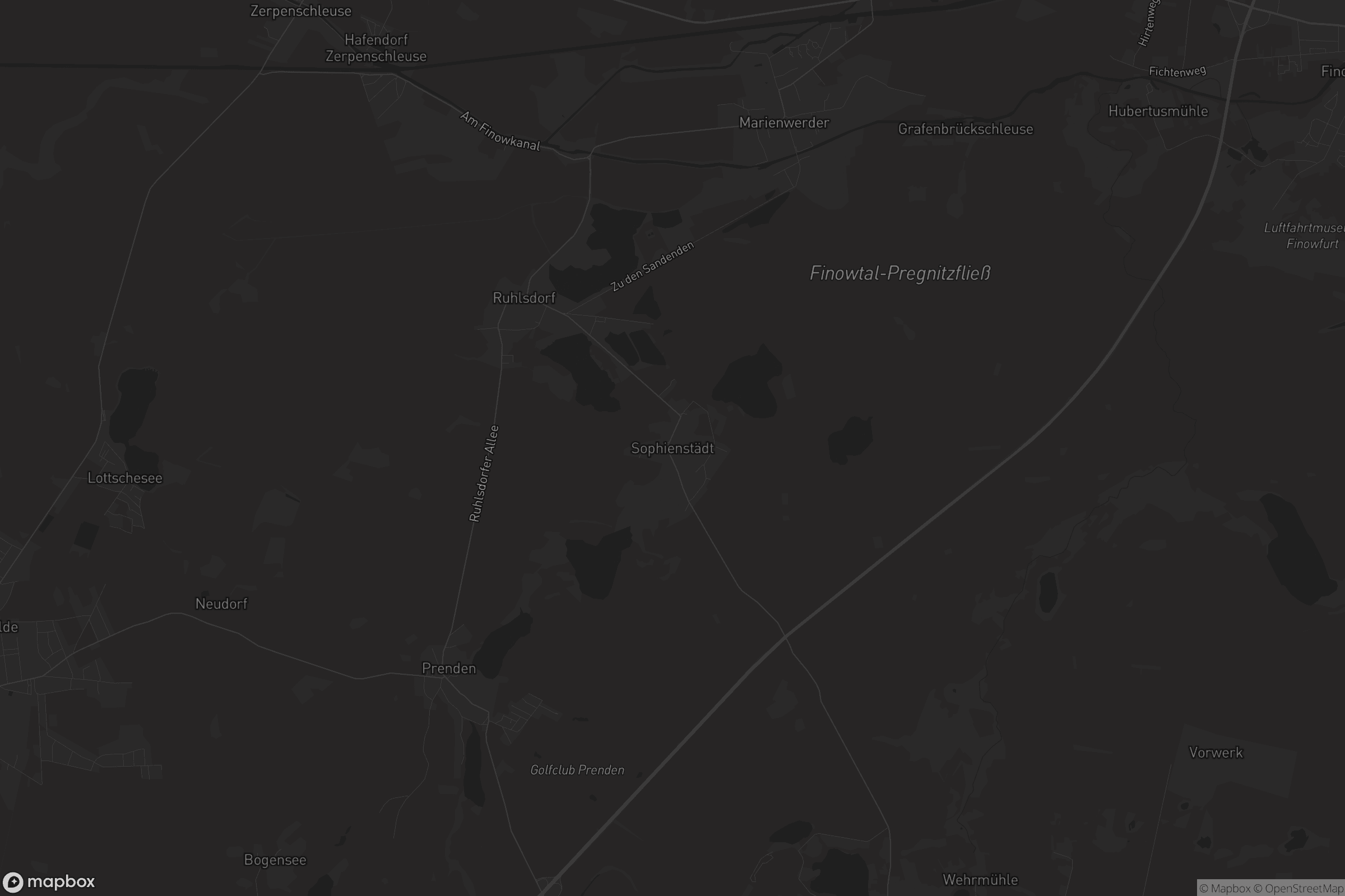 Karte von Sophienstädt