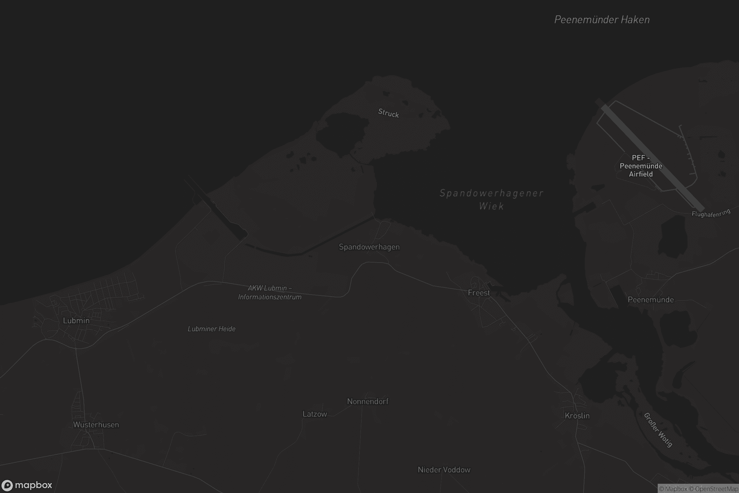 Karte von Spandowerhagen